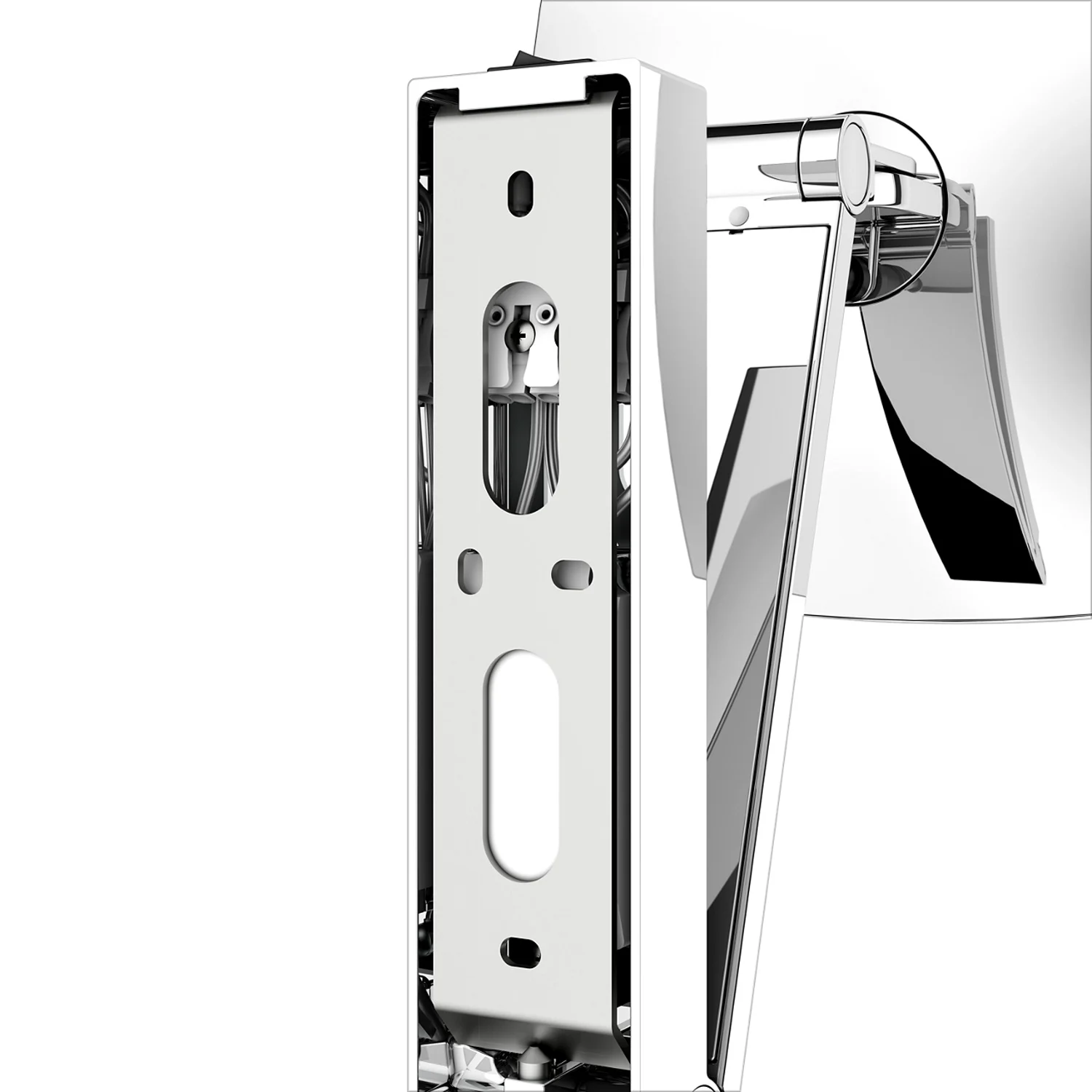 Keuco iLook-move Kosmetikspiegel rechteckig, 5-fach Vergrößerung, LED Beleuchtung, Wandmodell Bild 13