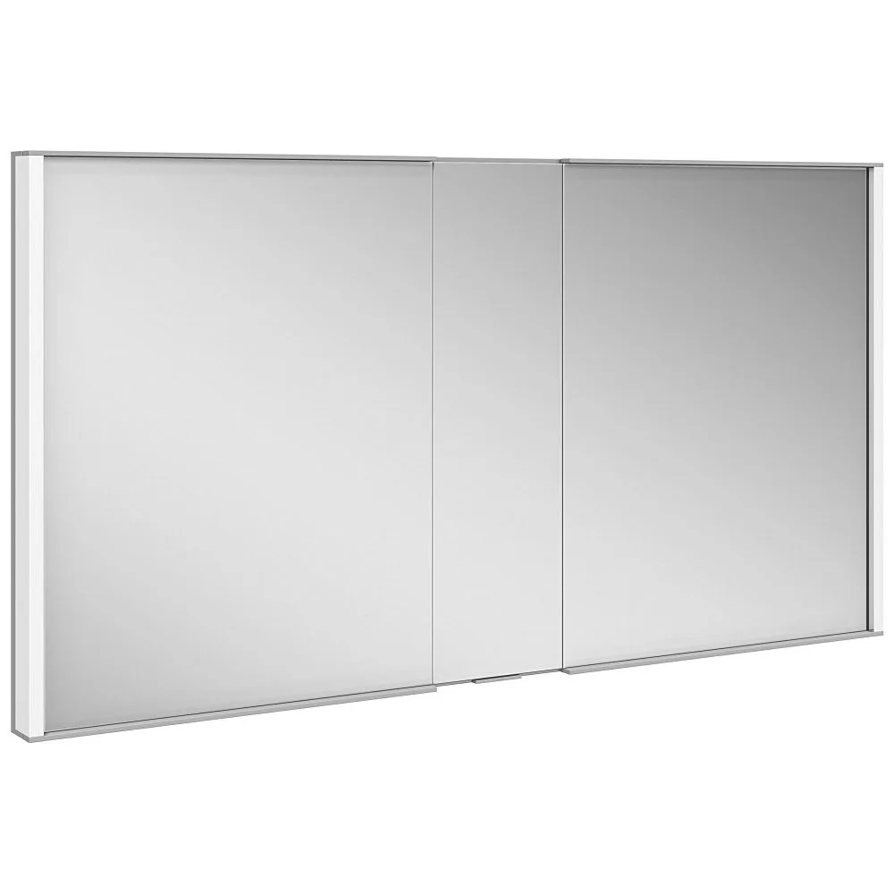 Keuco Royal Match Spiegelschrank Wandhalbeinbau mit LED-Beleuchtung 130 x 70 cm
