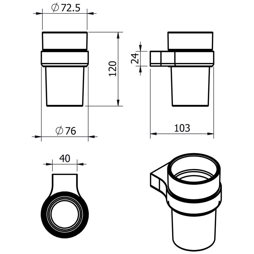 Kronenbach Plana 2.0 Glashalter Bild 3