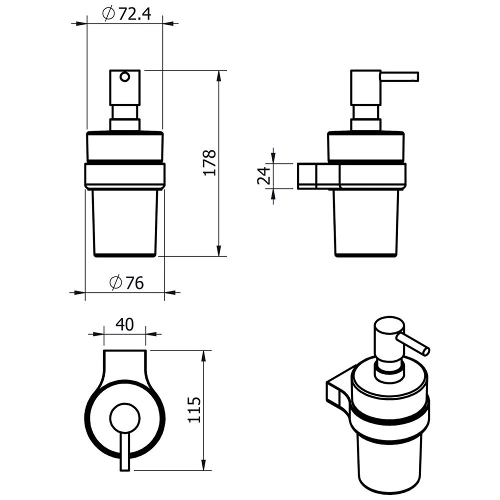 Kronenbach Plana 2.0 Seifenspender Bild 3
