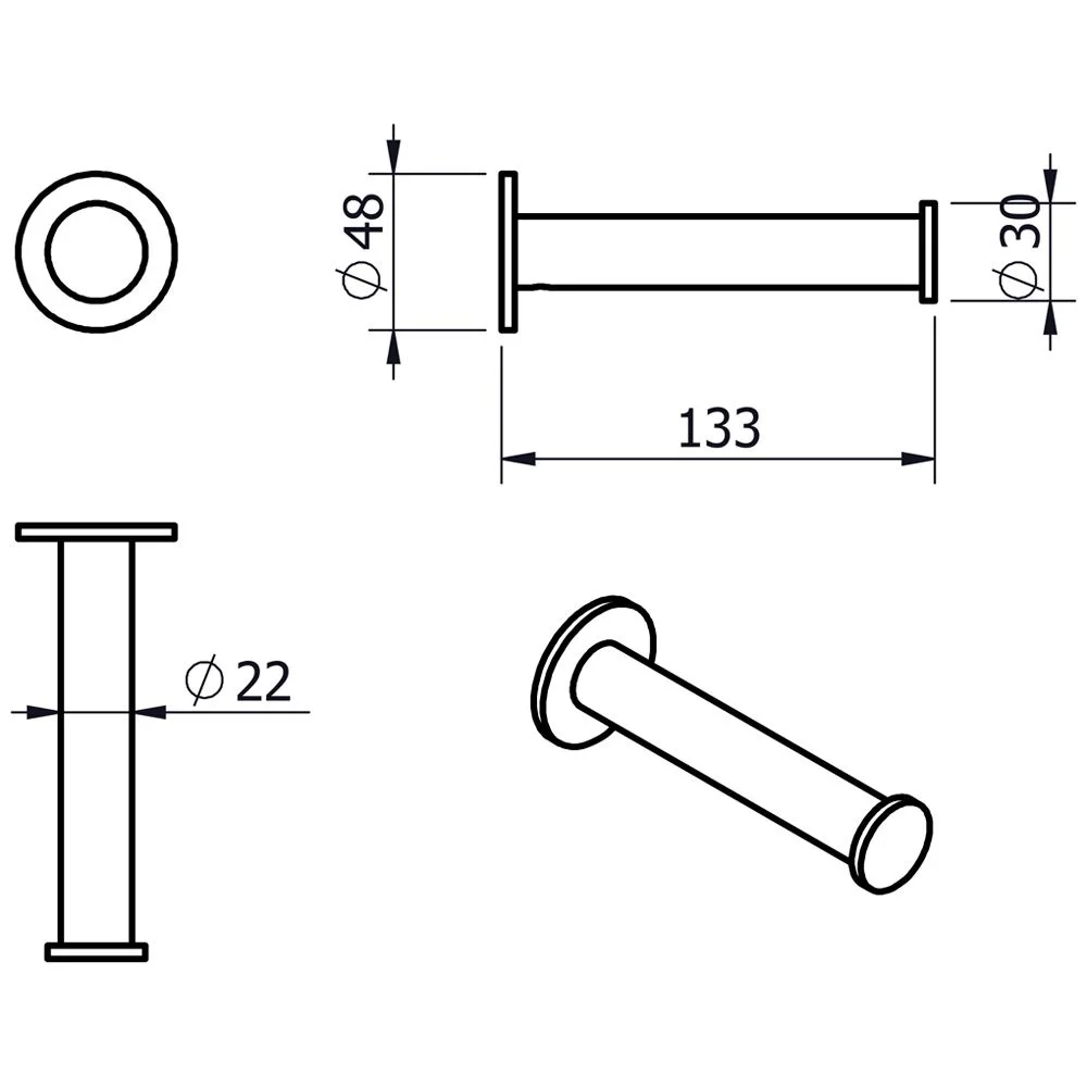 Kronenbach Plana 2.0 Reservepapierhalter Bild 2