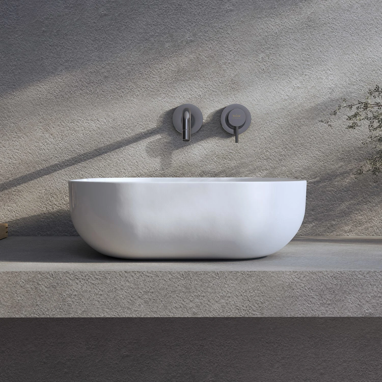 Kronenbach Cube Aufsatzwaschtisch 42 x 42 cm Bild 4