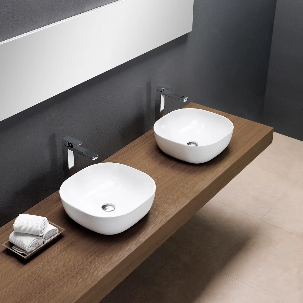 Kronenbach Cube Aufsatzwaschtisch 42 x 42 cm Bild 9