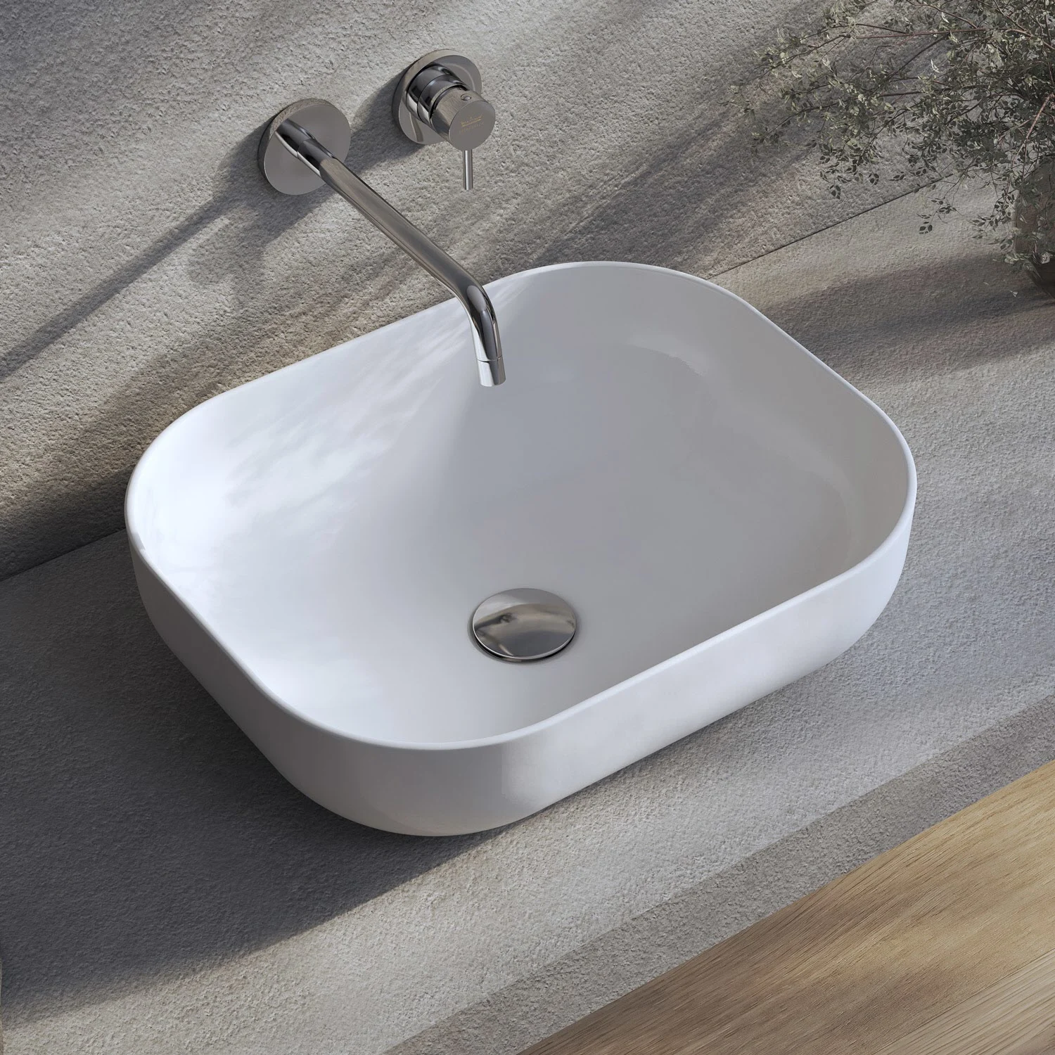 Kronenbach Cube Aufsatzwaschtisch 50 x 40 cm