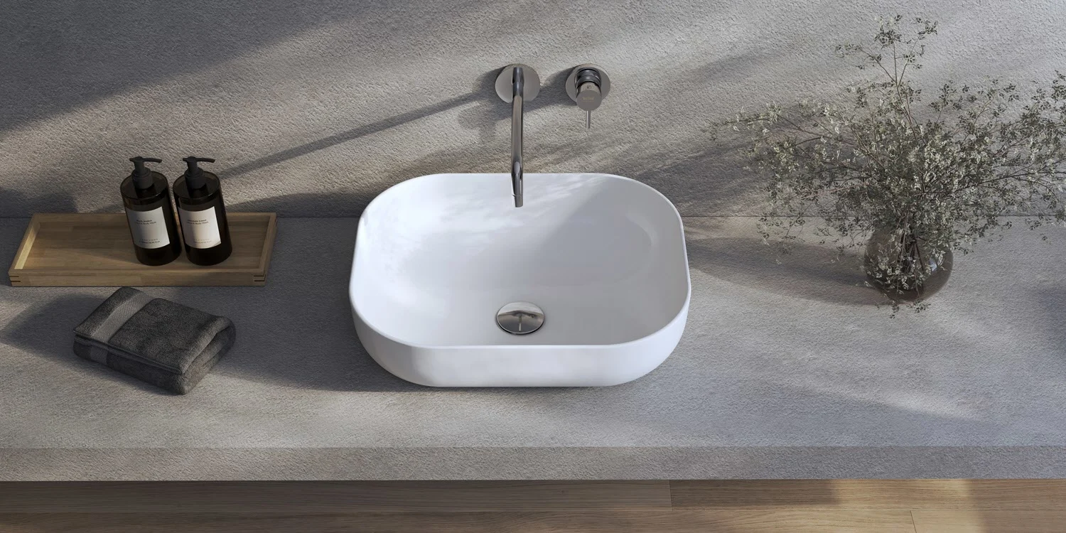 Kronenbach Cube Aufsatzwaschtisch 50 x 40 cm Bild 6