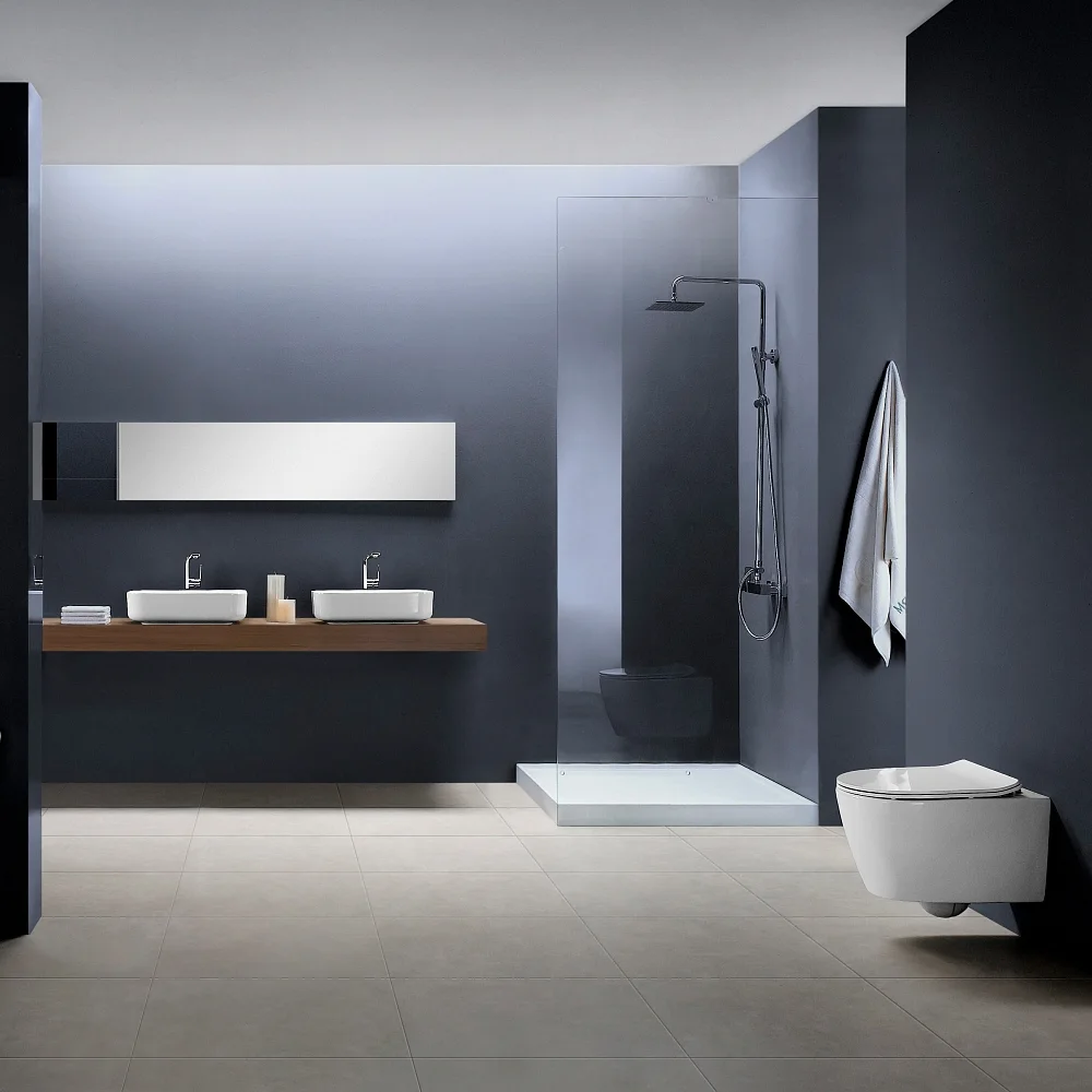 Kronenbach Tube Wand-WC spülrandlos Bild 4