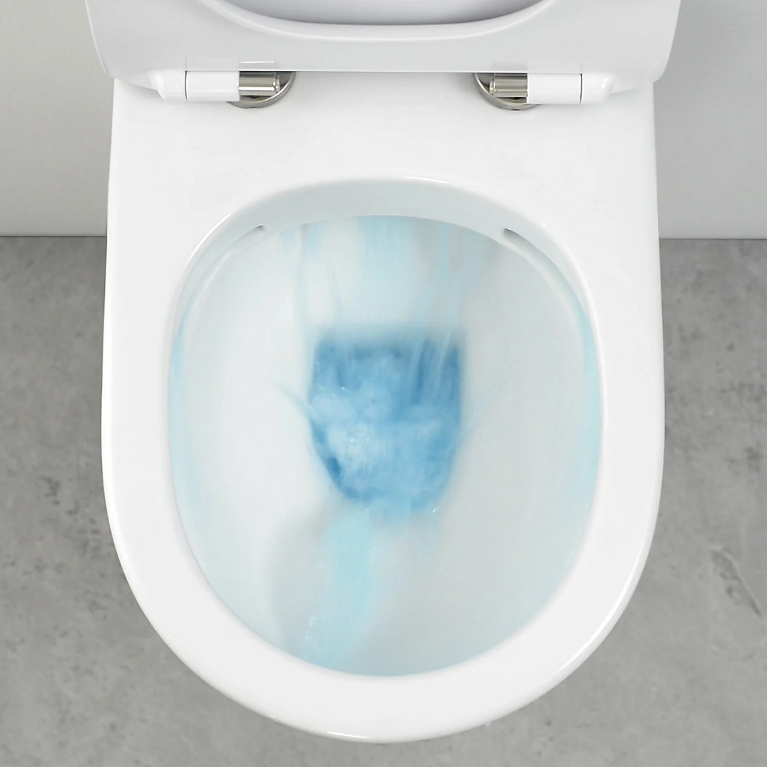 Kronenbach Tube Wand-WC-Set spülrandlos inkl. WC-Sitz slim Bild 9