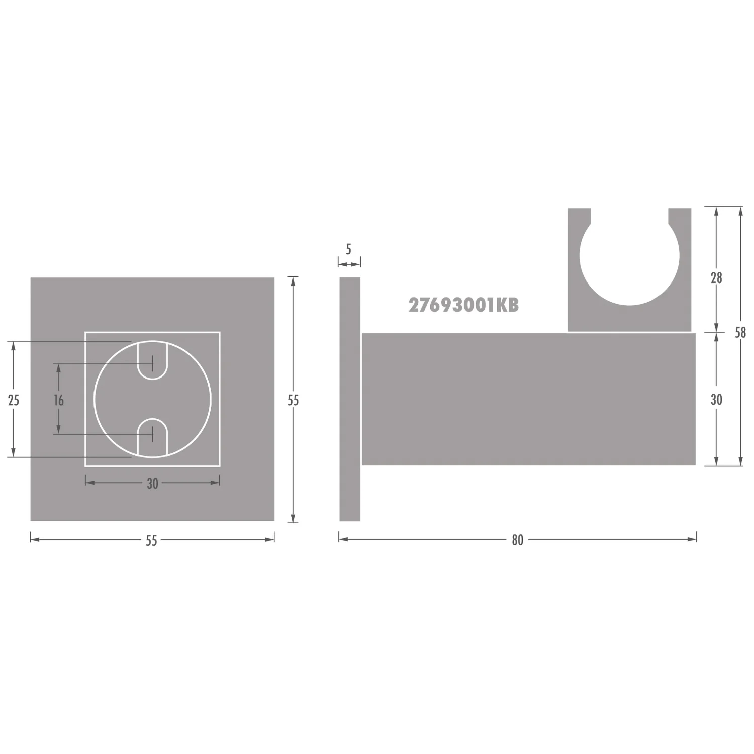 Kronenbach SUPRA 2.0 Brausehalter drehbar Bild 2