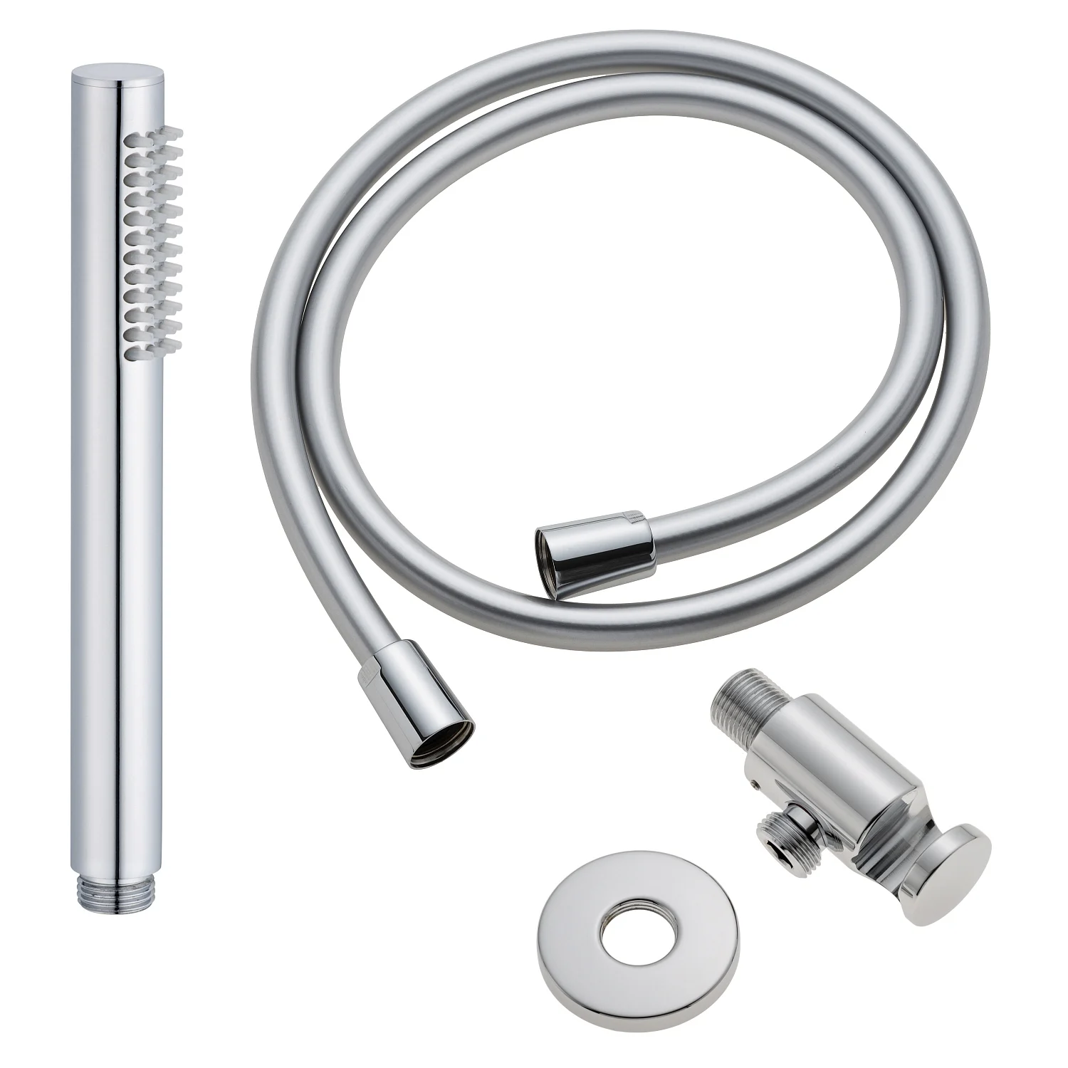 Kronenbach SUPRA Brauseset mit Stabhandbrause und Wandanschlussbogen Bild 8