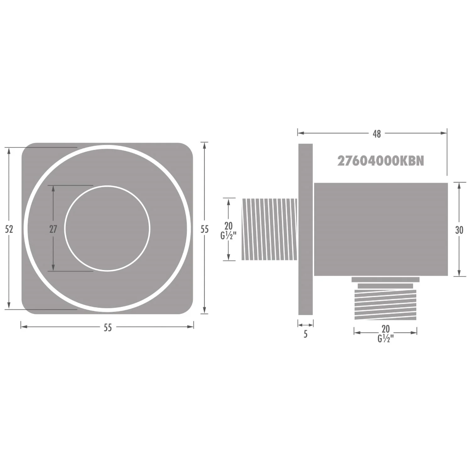 Kronenbach SUPRA 2.0 Wandanschlussbogen Bild 2