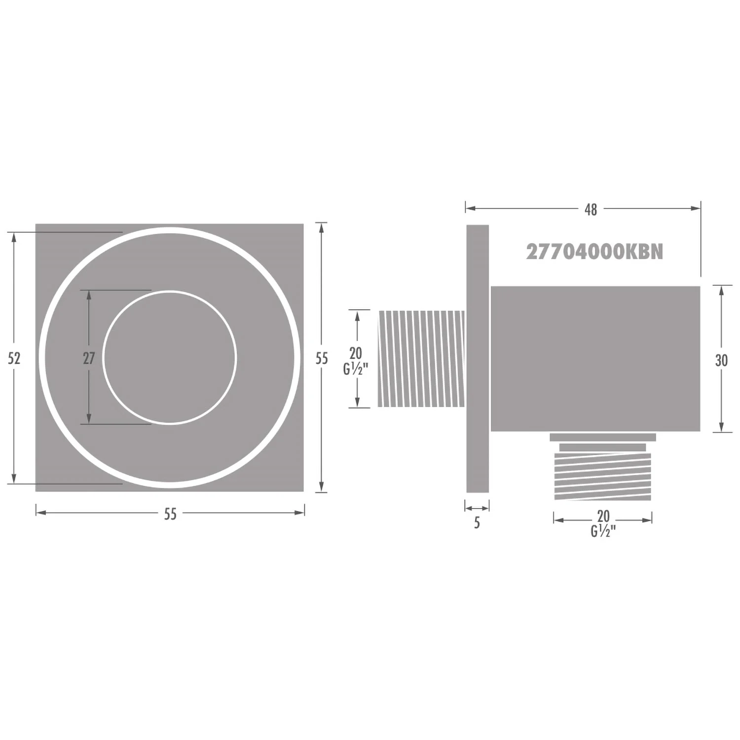 Kronenbach SUPRA 2.0 Wandanschlussbogen Bild 2