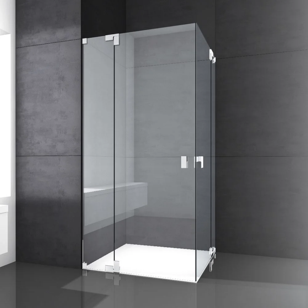 Kronenbach Cube Eckdusche 4-teilig bis 120 cm mit Beschichtung