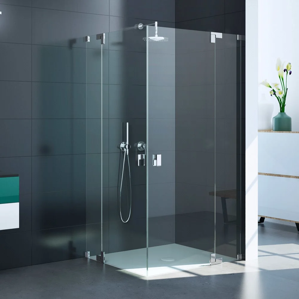 Kronenbach Cube Eckdusche 4-teilig bis 140 cm Bild 5