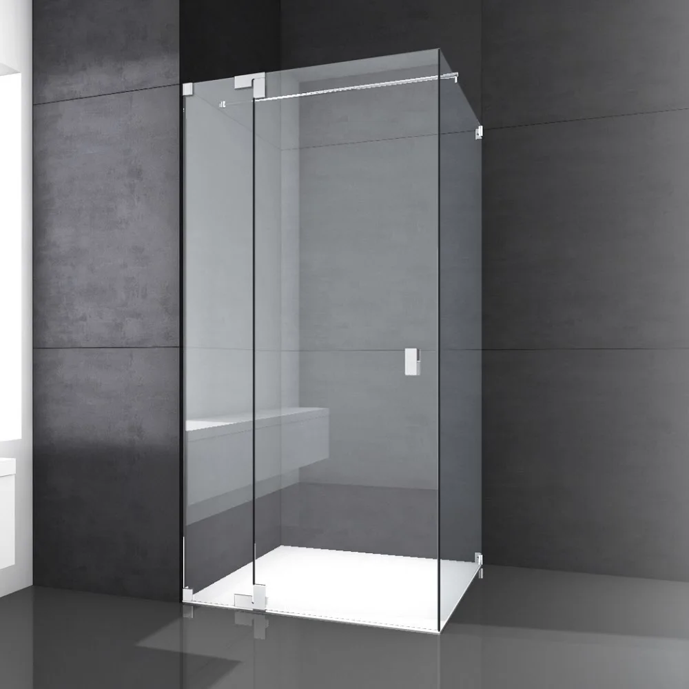 Kronenbach Cube Drehtür bis 140 cm mit Seitenteil und Seitenwand