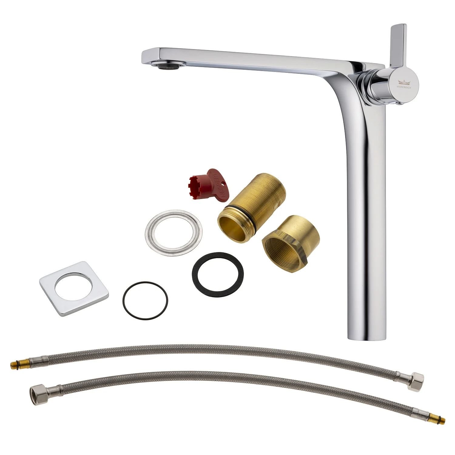 Kronenbach Krona 2.0 Waschtisch-Einhebelmischer XXL für Schalenbecken Bild 7