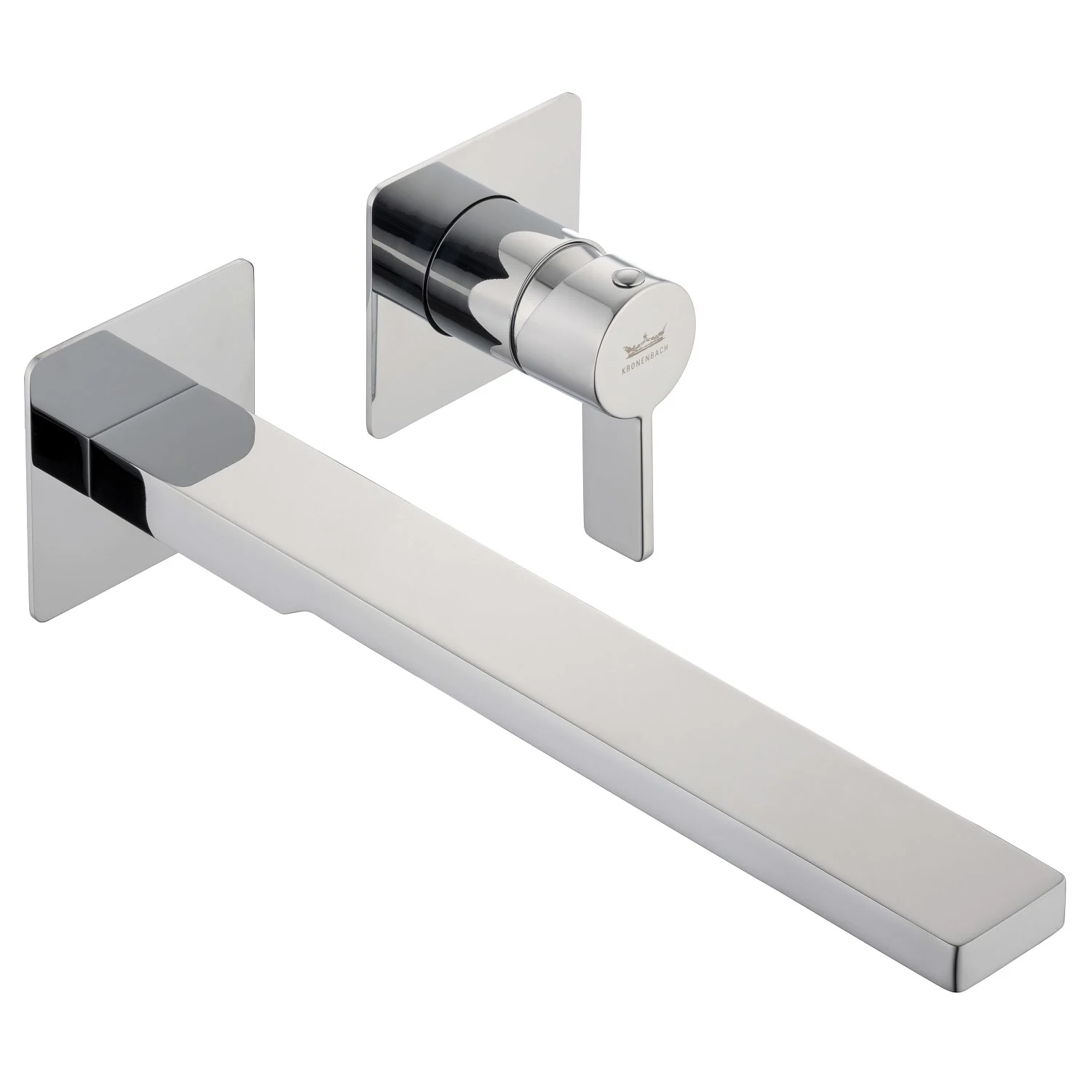 Kronenbach Krona 2.0 Waschtisch-Wandarmatur Ausladung 24 cm inkl. Grundkörper