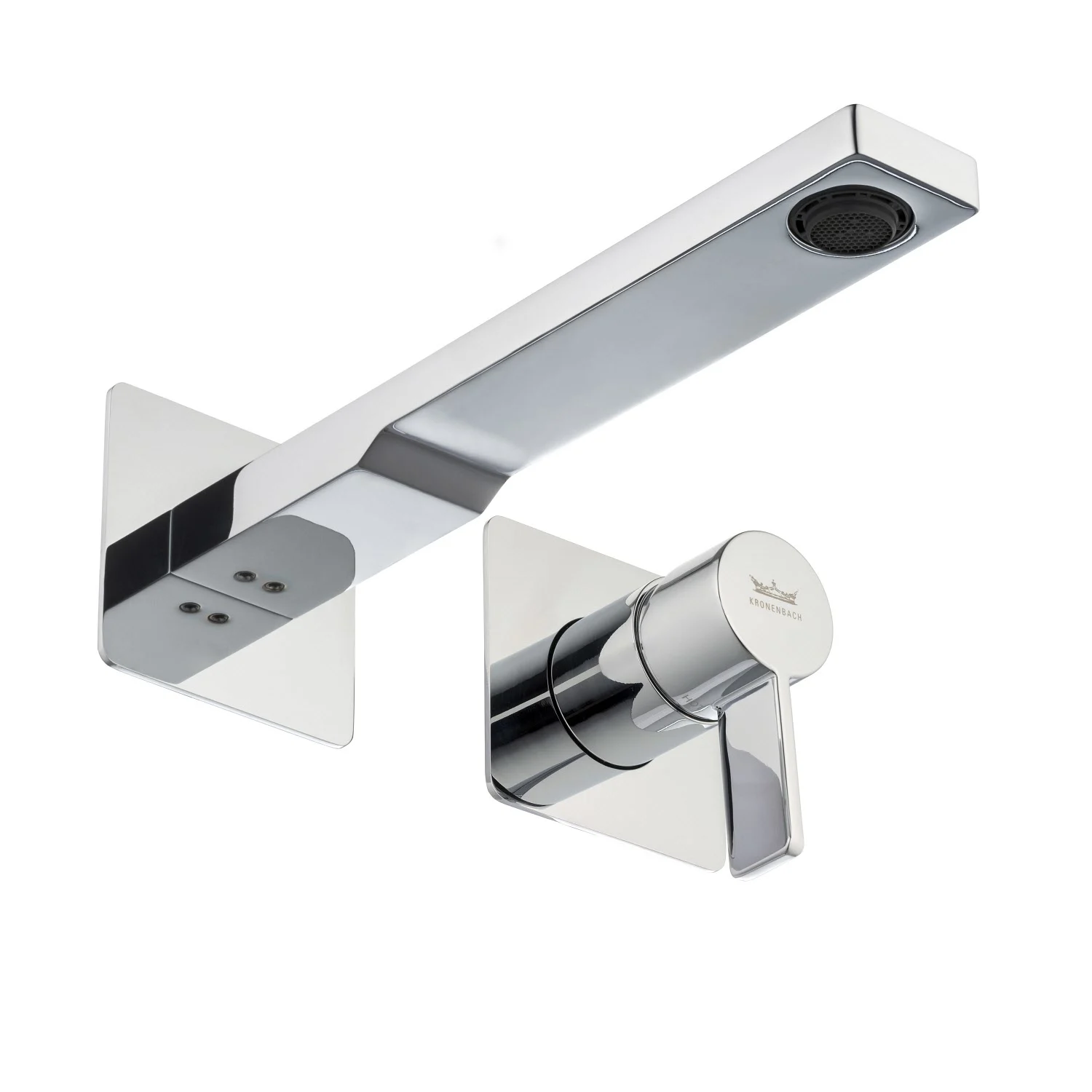 Kronenbach Krona 2.0 Waschtisch-Wandarmatur Ausladung 20 cm inkl. Grundkörper Bild 3