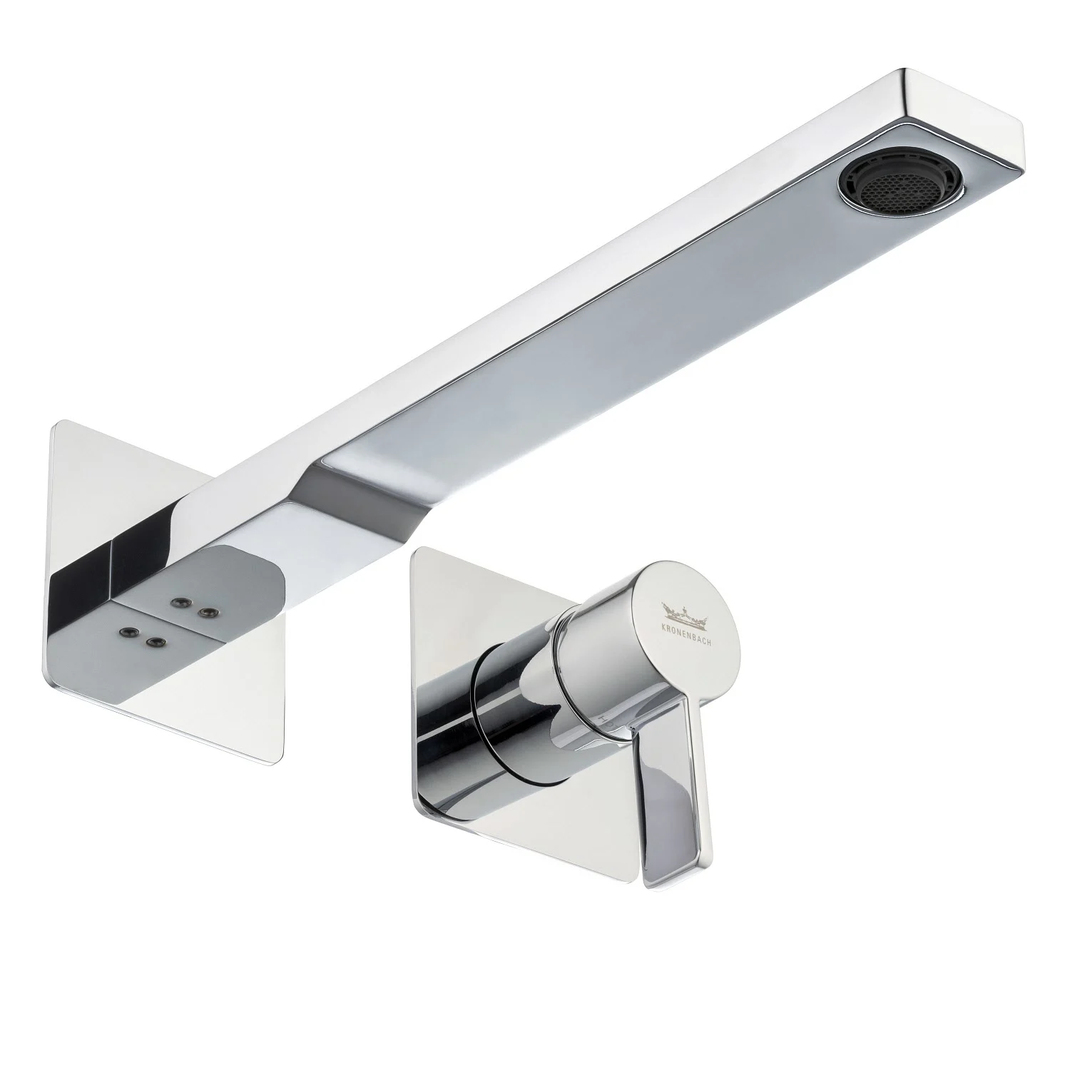 Kronenbach Krona 2.0 Waschtisch-Wandarmatur Ausladung 24 cm inkl. Grundkörper Bild 3