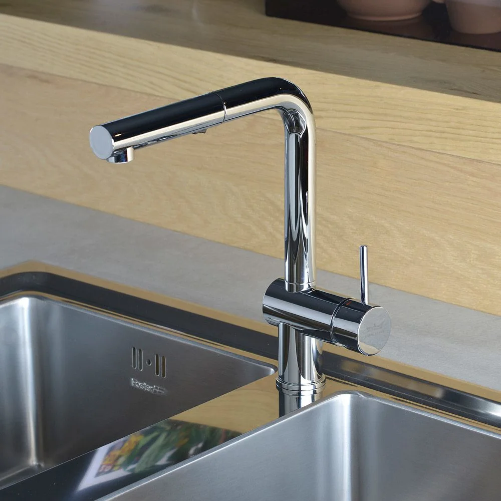 Kronenbach AQA Cube 2.0 Spültischarmatur mit ausziehbarer Brause Bild 2