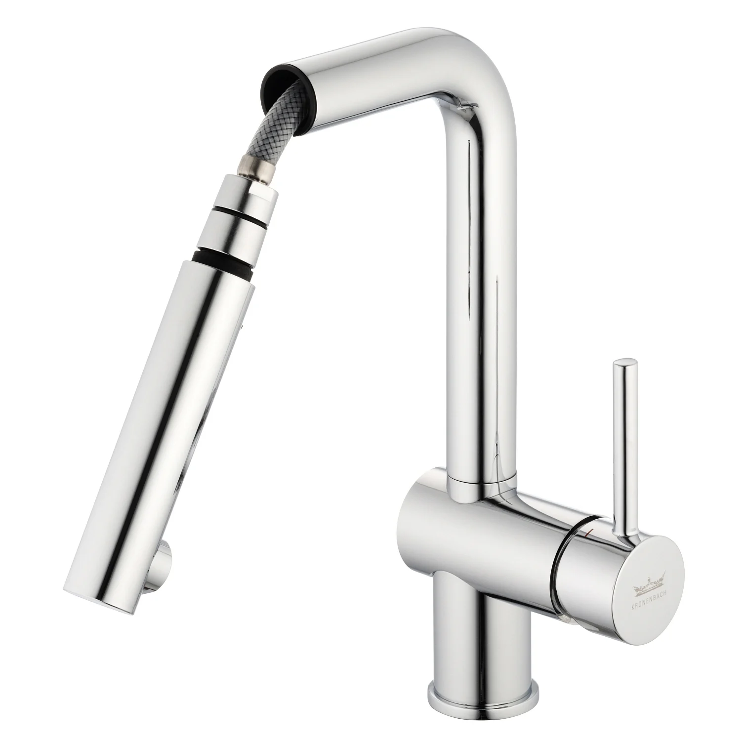 Kronenbach AQA Cube 2.0 Spültischarmatur mit ausziehbarer Brause Bild 4