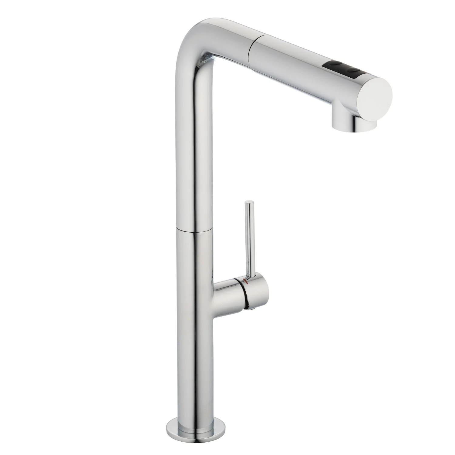 Kronenbach AQA Design 2.0 Küchenarmatur mit hohem schwenkbarem Auslauf, herausziehbare Handbrause mit 2 Strahlarten