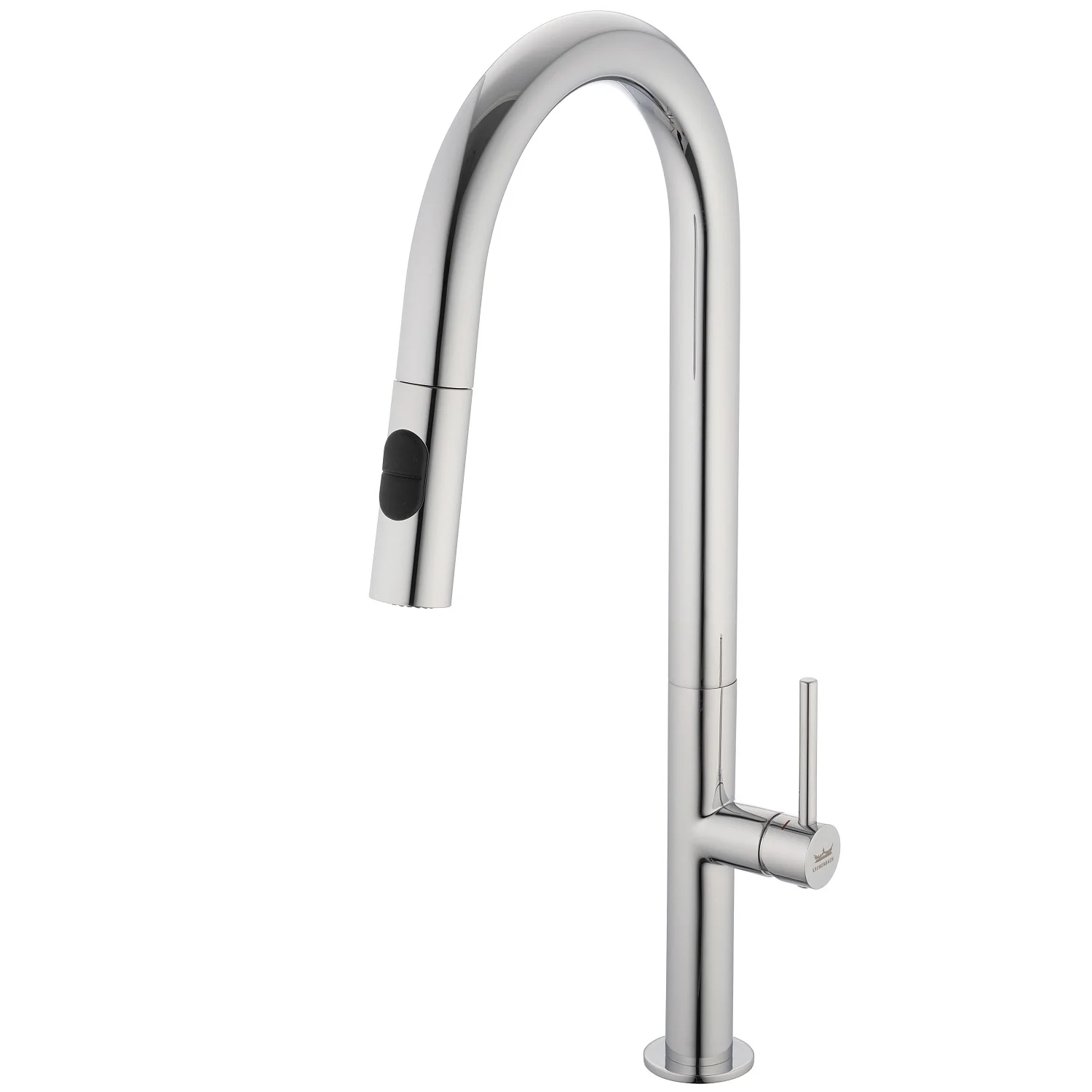 Kronenbach AQA Design 2.0 Küchenarmatur mit hohem schwenkbarem Auslauf, herausziehbare Handbrause mit 2 Strahlarten Bild 3