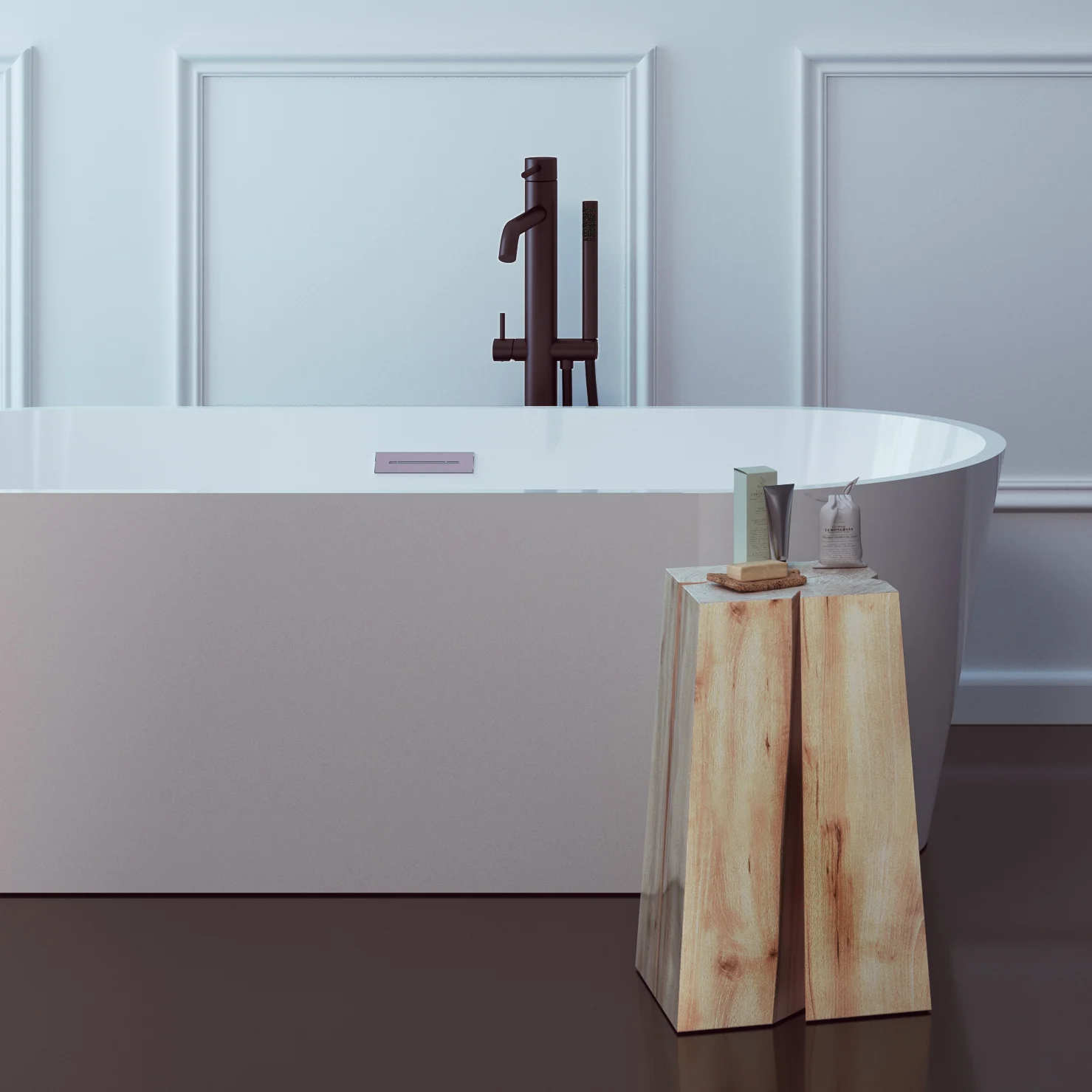 Kronenbach Lima 2.0 Black freistehende Wannenarmatur Bild 5