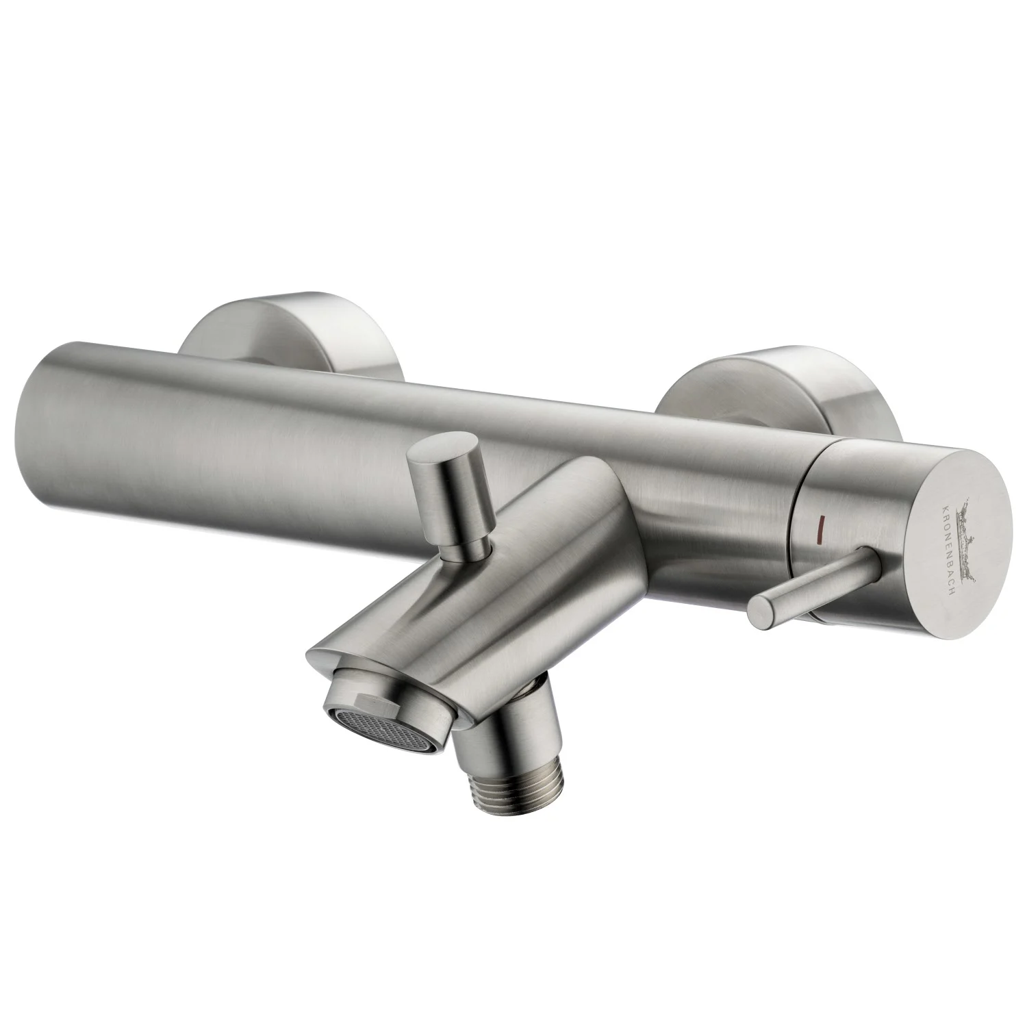 Kronenbach Lima 2.0 Steel Wannenfüllbatterie Aufputz Bild 7