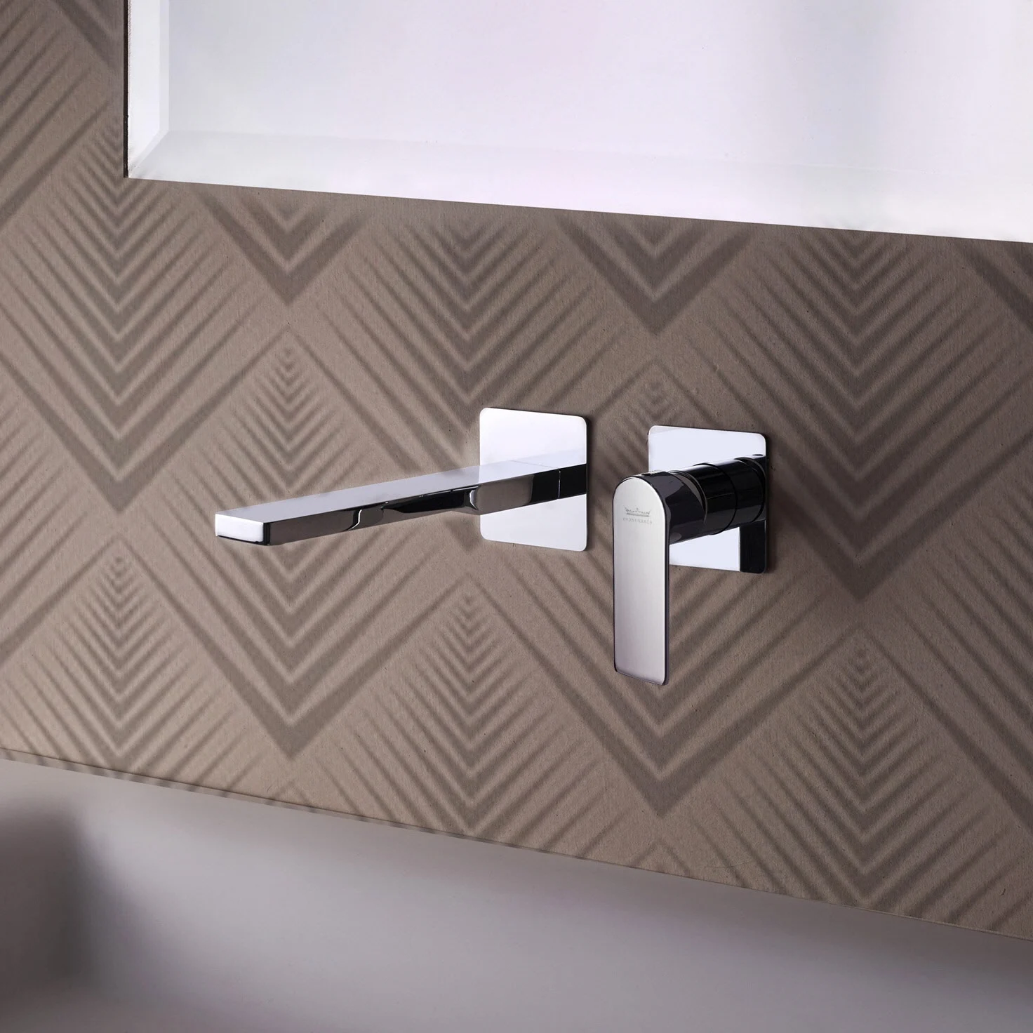 Kronenbach Omega 2.0 Waschtisch-Wandarmatur Ausladung 24 cm inkl. Grundkörper Bild 4