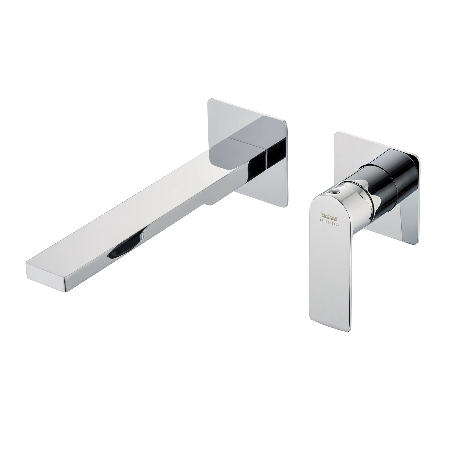 Kronenbach Omega 2.0 Waschtisch-Wandarmatur Ausladung 20 cm inkl. Grundkörper Bild 2