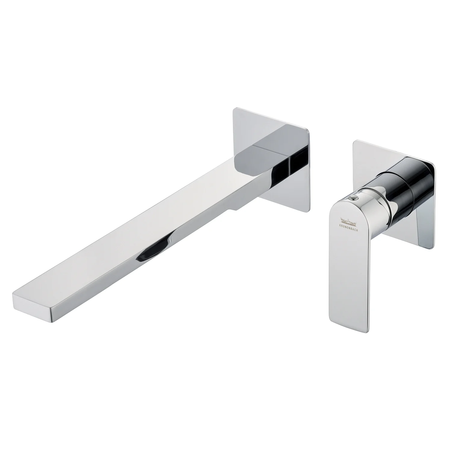 Kronenbach Omega 2.0 Waschtisch-Wandarmatur Ausladung 24 cm inkl. Grundkörper Bild 2