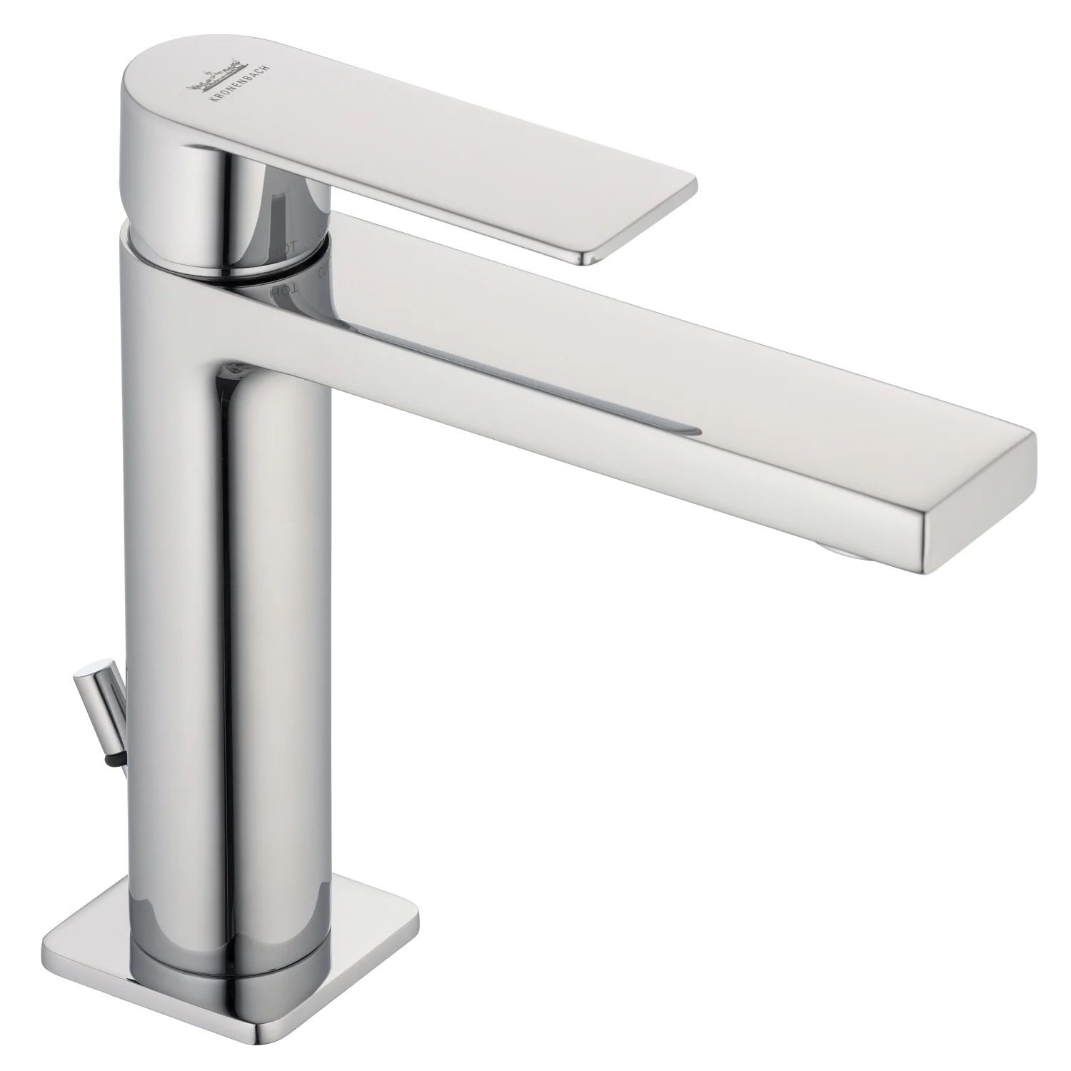 Kronenbach Omega 2.0 Waschtischeinhebelmischer mit Ablaufgarnitur Bild 3