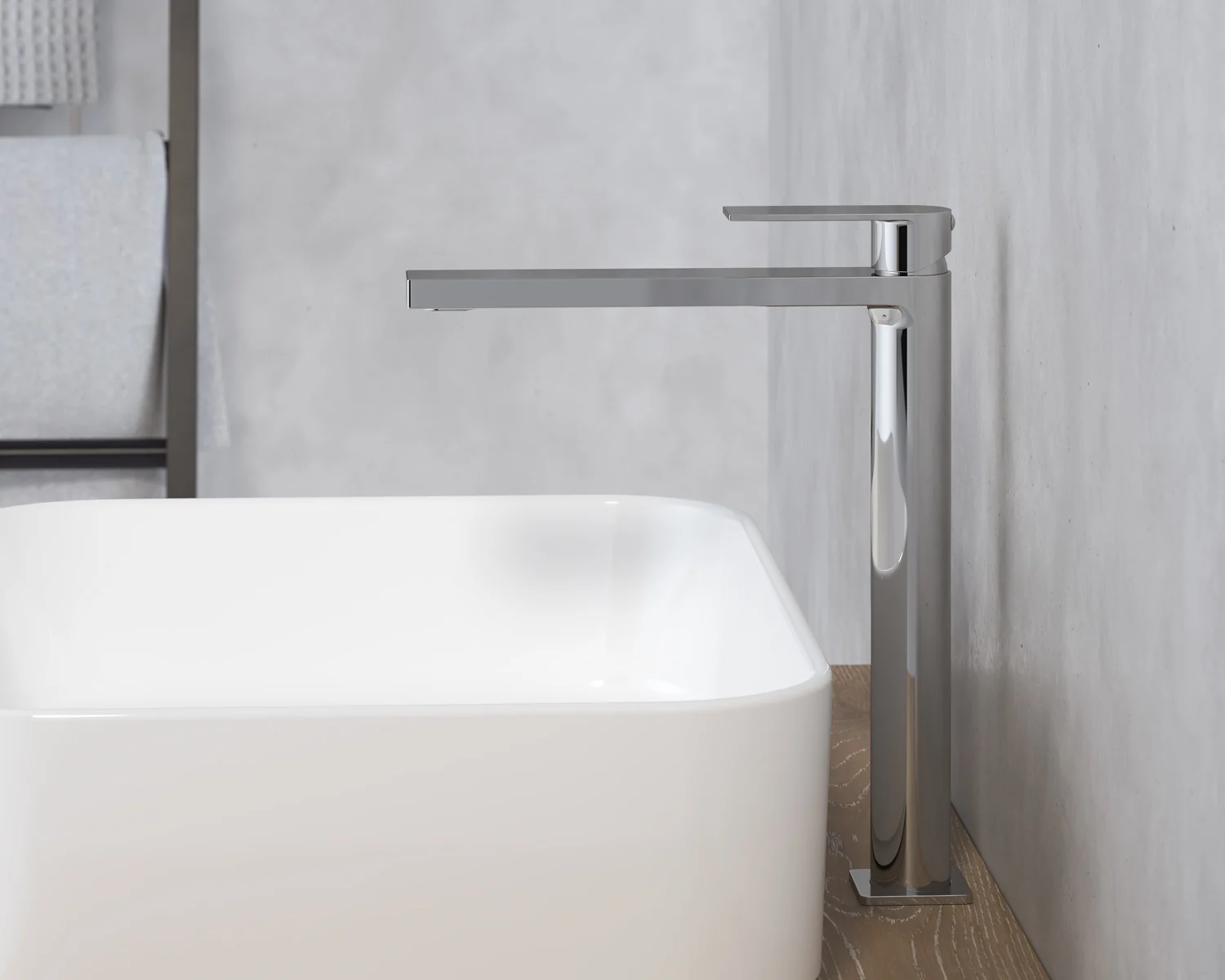 Kronenbach Omega 2.0 Waschtischeinhebelmischer XXL für Schalenbecken Bild 6