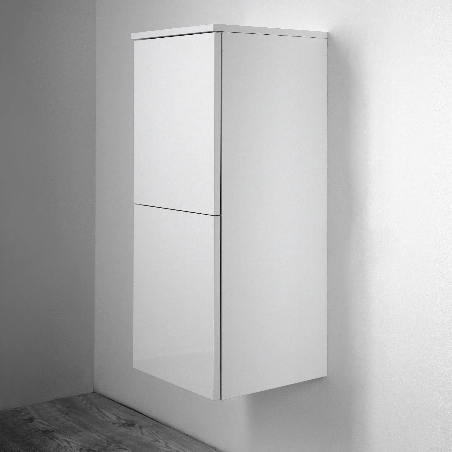 Kronenbach Plana 2.0 Highboard 35 x 85,6 cm mit 2 Türen, Anschlag links