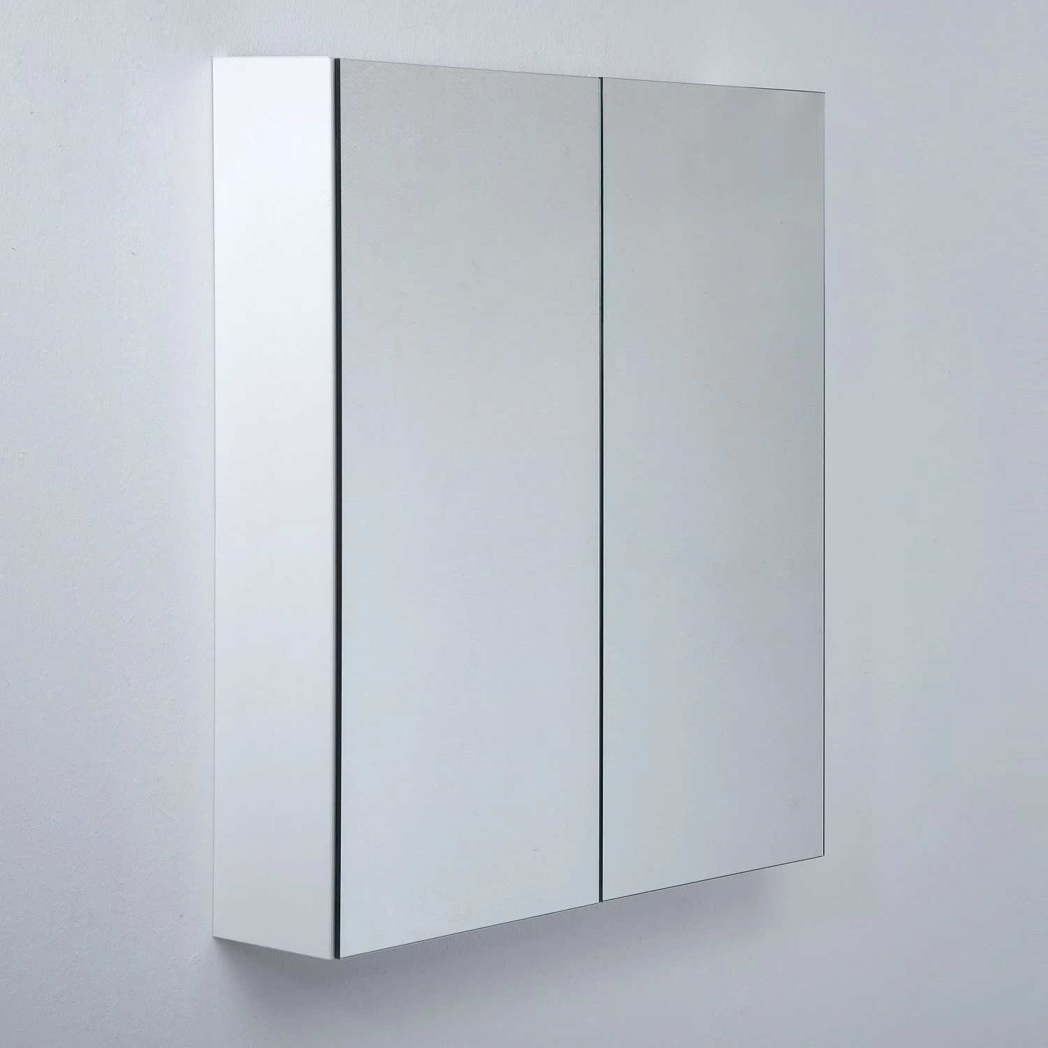 Kronenbach Plana 2.0 Spiegelschrank 70 cm mit 2 Türen und LED-Aufsatzleuchte