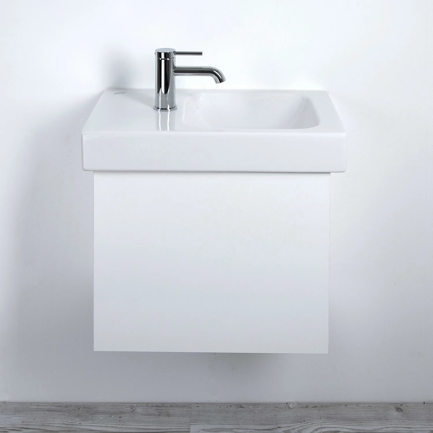 Kronenbach Plana 2.0 Waschtischunterschrank mit 1 Tür, Anschlag links für Geberit iCon 48 cm Bild 2