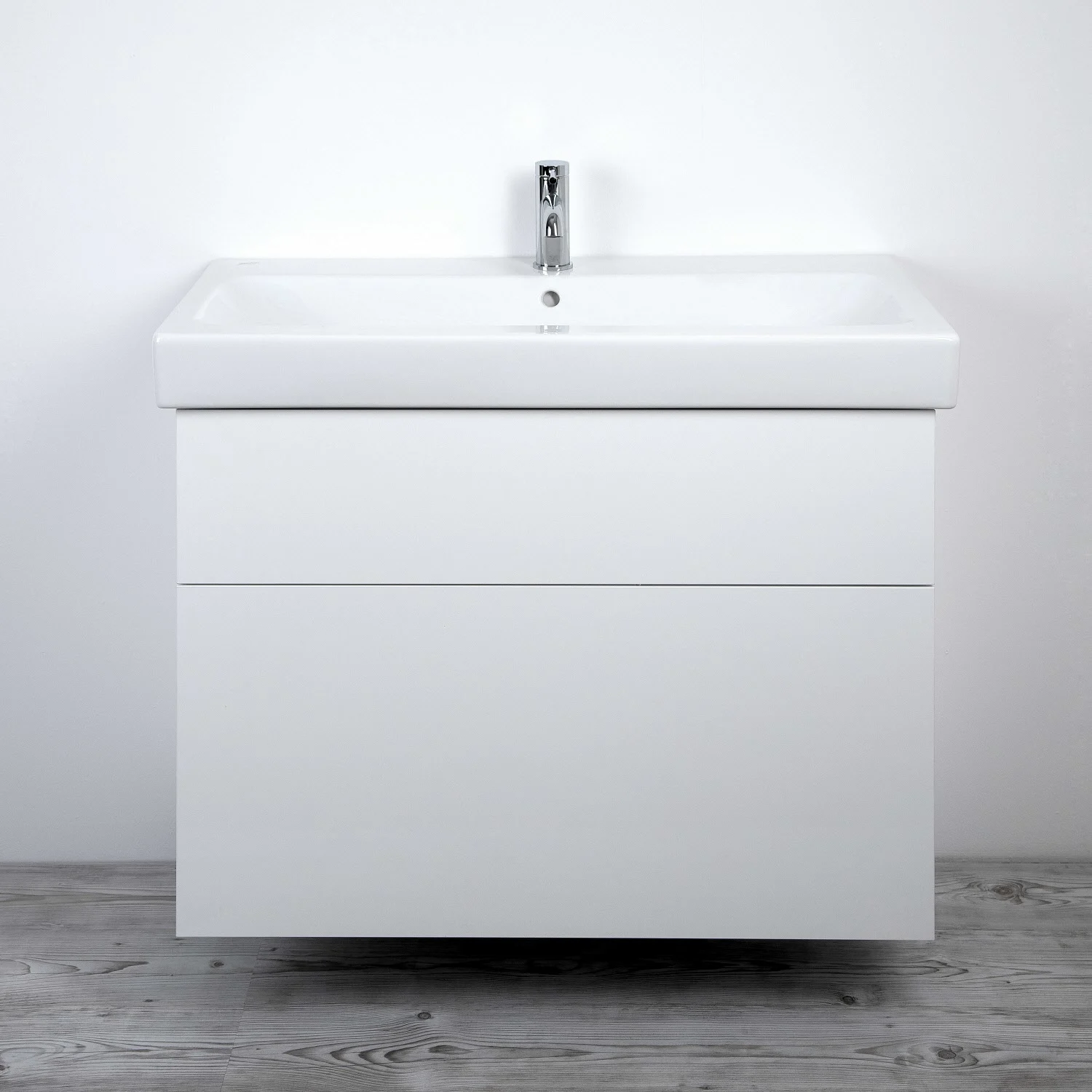 Kronenbach Plana 2.0 Waschtischunterschrank für Geberit iCon 75 cm mit 2 Auszügen Bild 2