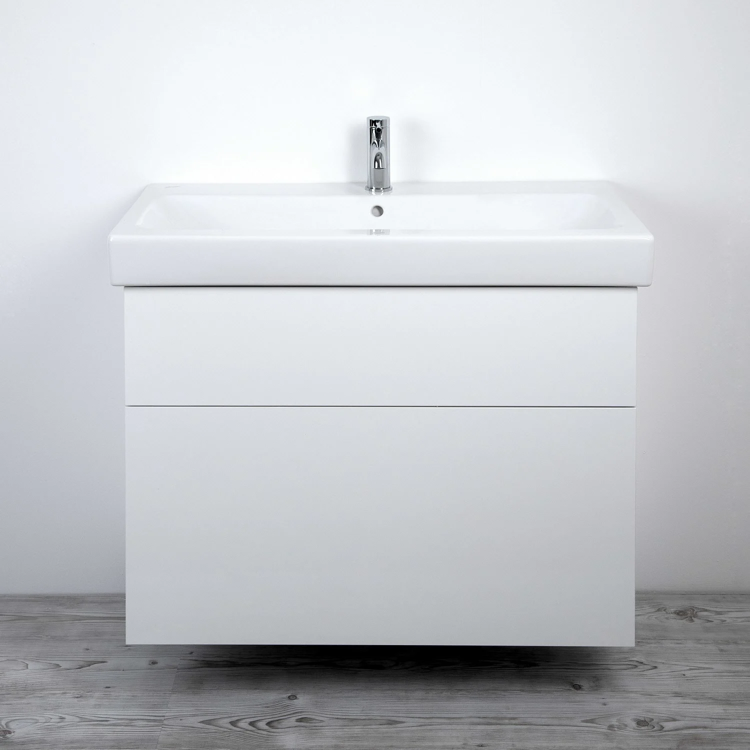 Kronenbach Plana 2.0 Waschtischunterschrank für Geberit iCon 90 cm mit 2 Auszügen Bild 2