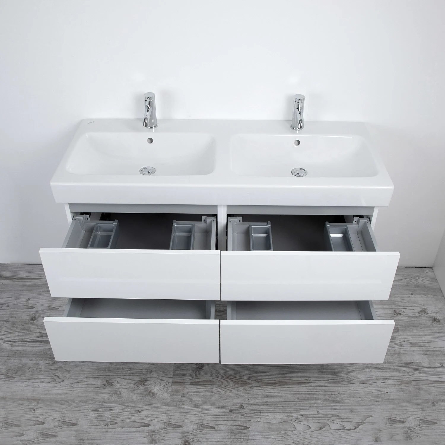 Kronenbach Plana 2.0 Waschtischunterschrank für Geberit iCon 120 cm mit 4 Auszügen Bild 3