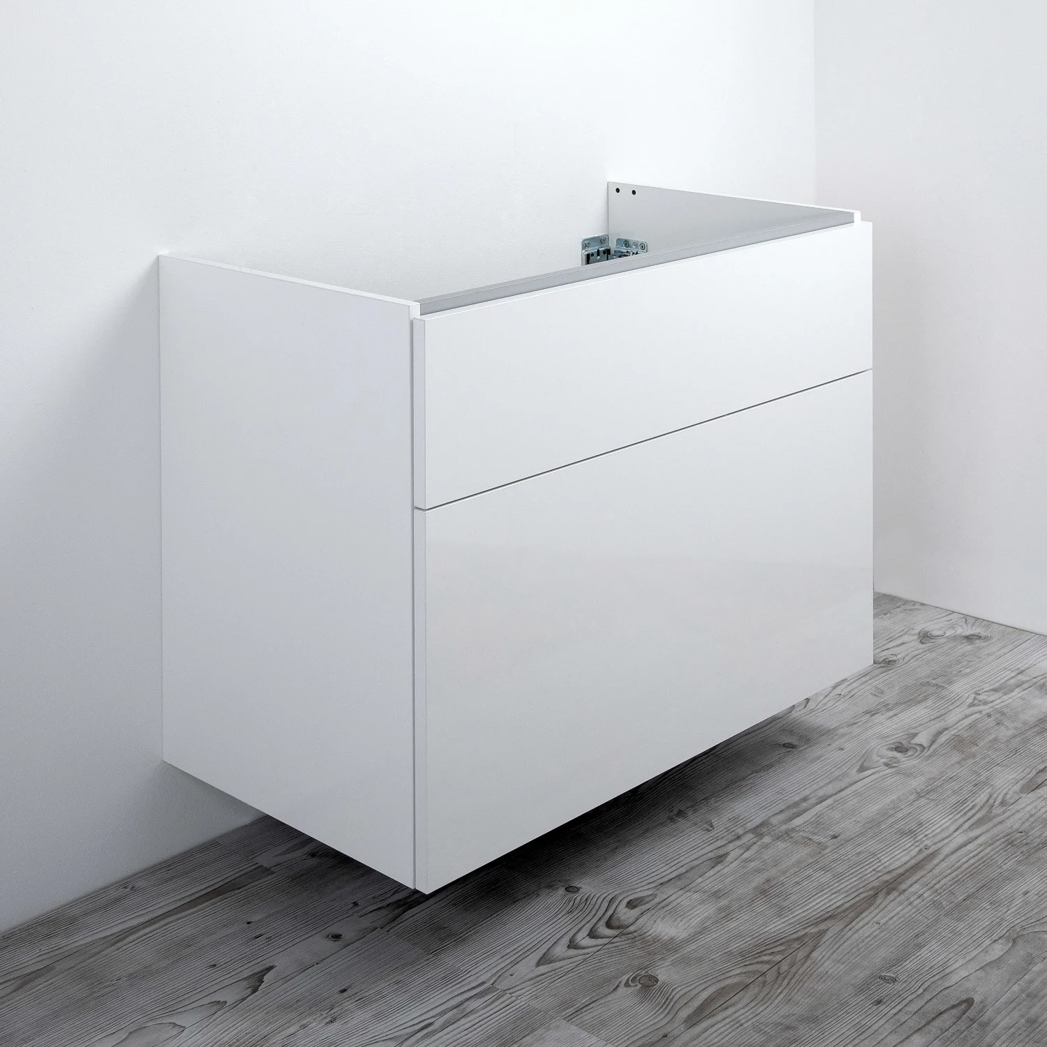 Kronenbach Plana 2.0 Waschtischunterschrank für Geberit iCon 75 cm mit 2 Auszügen Bild 7