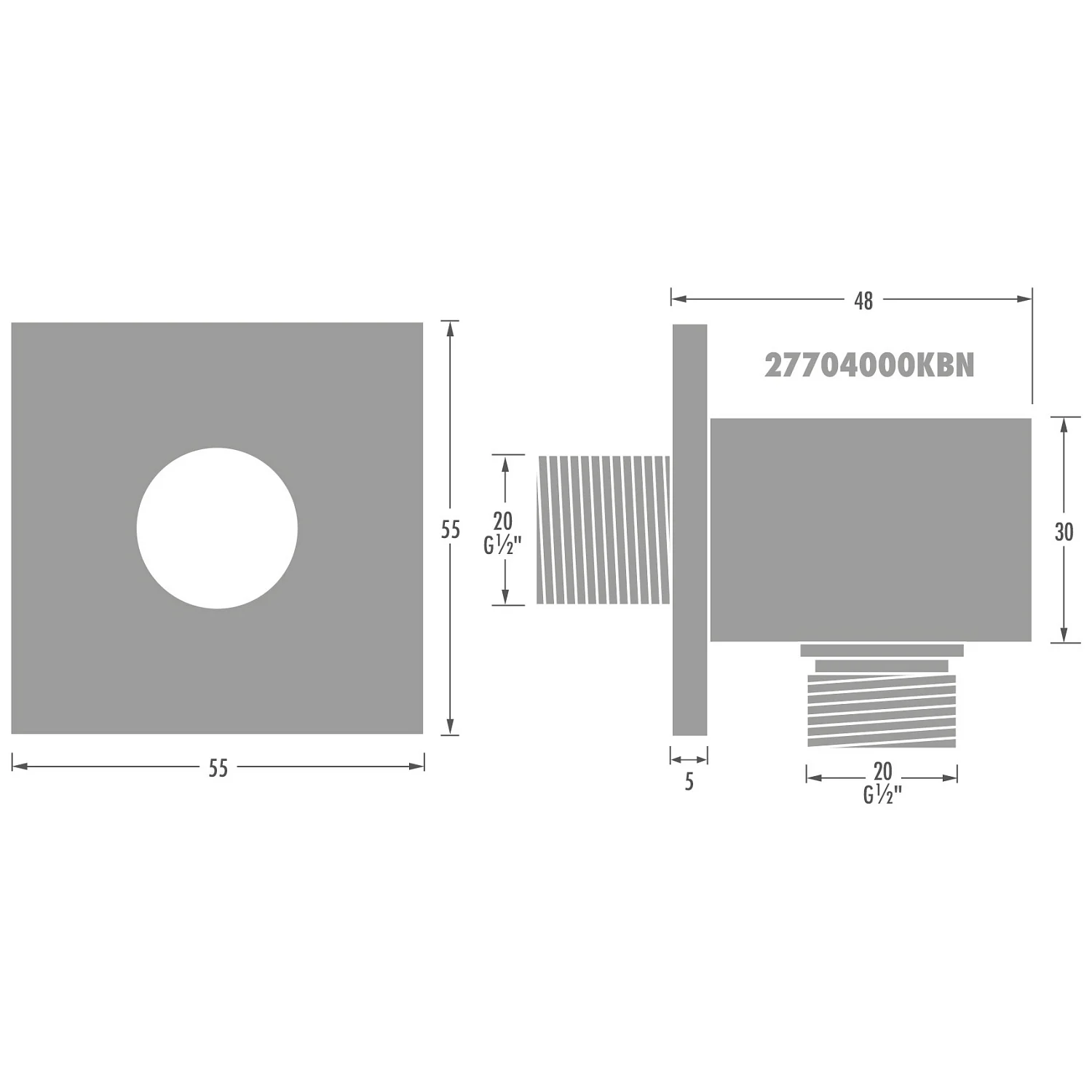 Kronenbach SUPRA 2.0 Wandanschlussbogen Bild 2