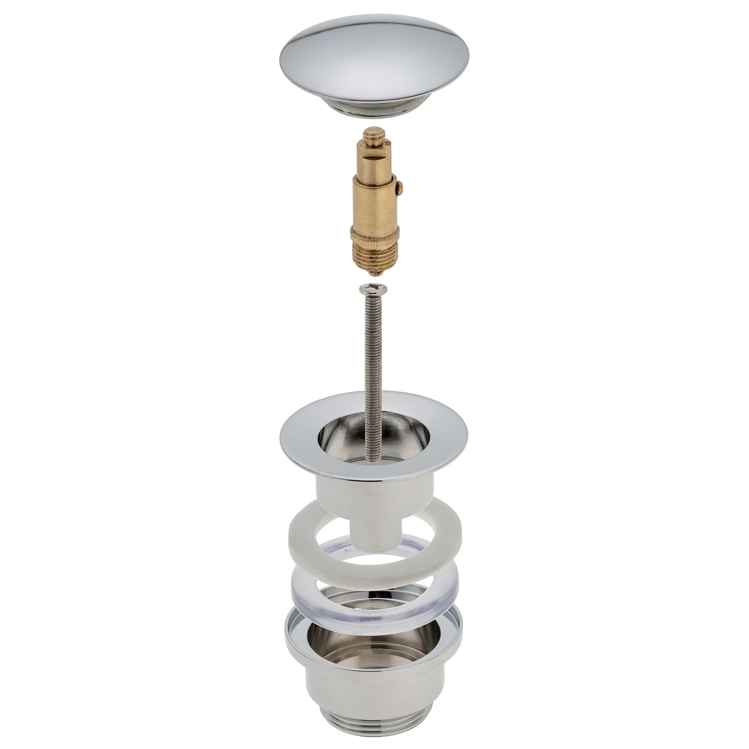 Kronenbach Pop Up Ablaufventil rund, kurz Bild 6