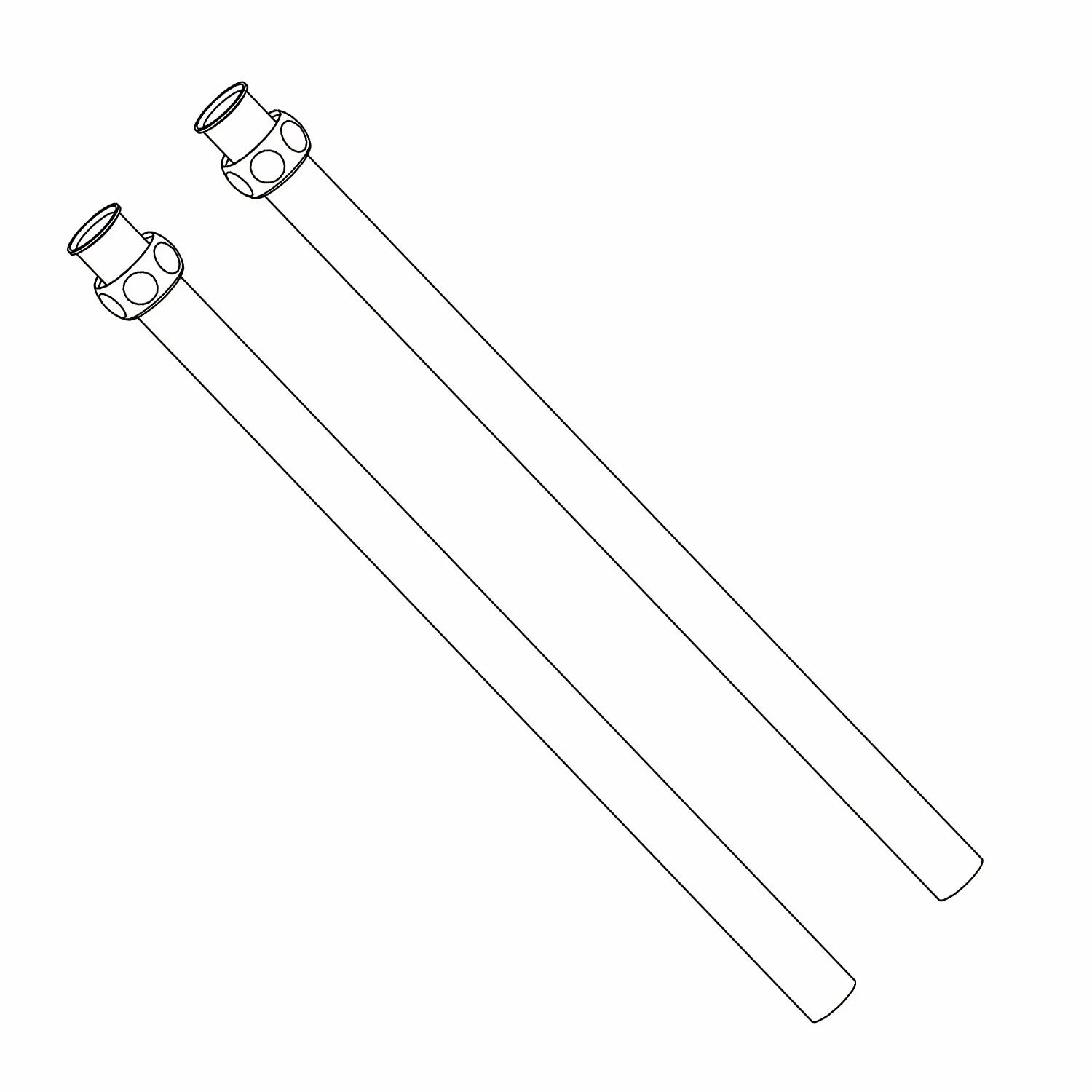 KWC Ersatz-Anschlussrohre