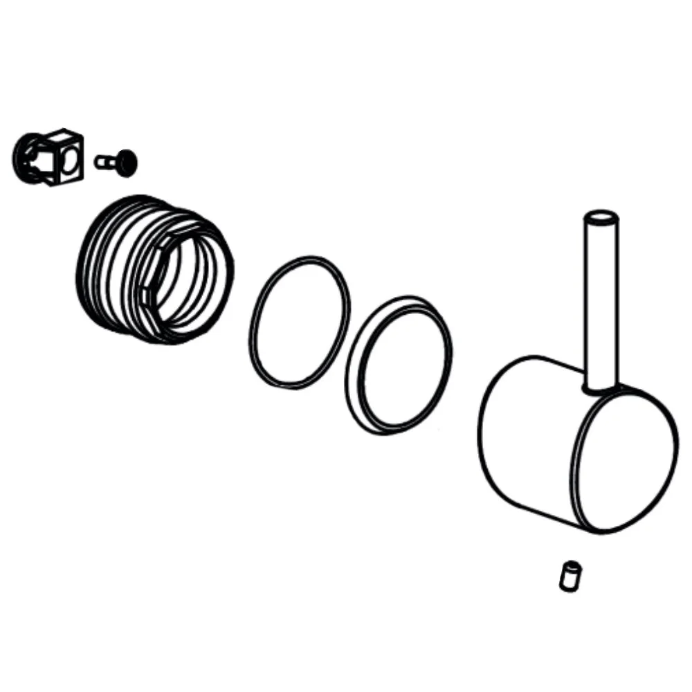 KWC Ersatz-Bedienhebel für Gastroarmatur