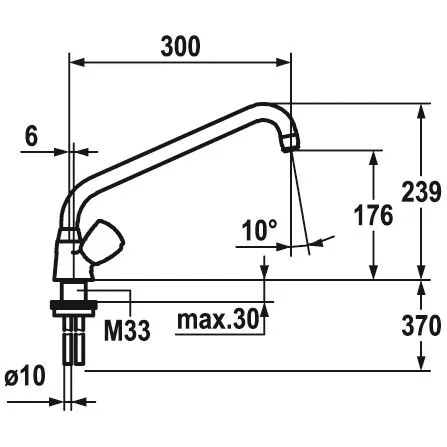 KWC Gastro Zweigriff-Spültischbatterie für die Profiküche Bild 2