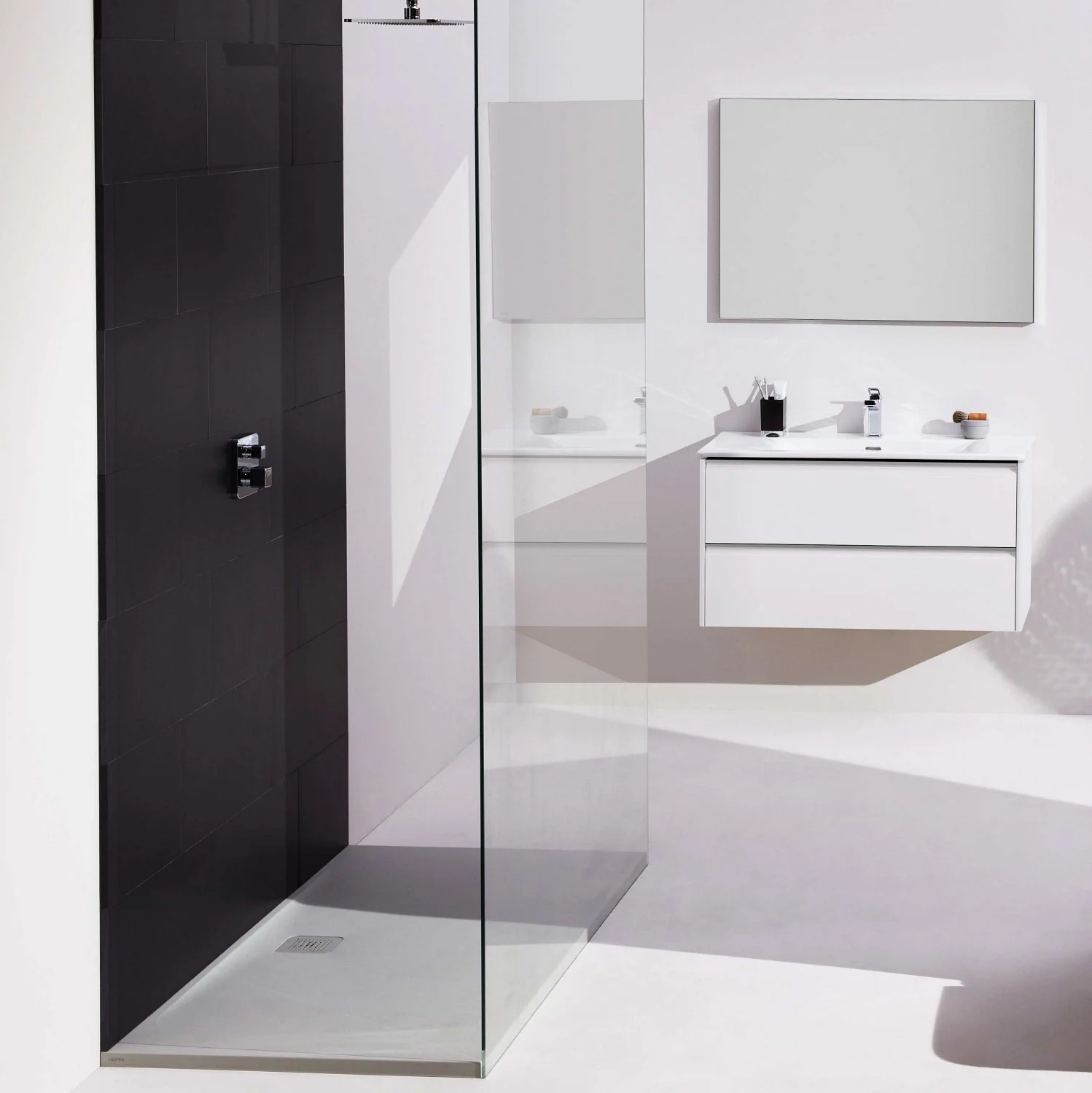 LAUFEN PRO Marbond Duschwanne 100 x 100 x 3,3 cm Bild 2