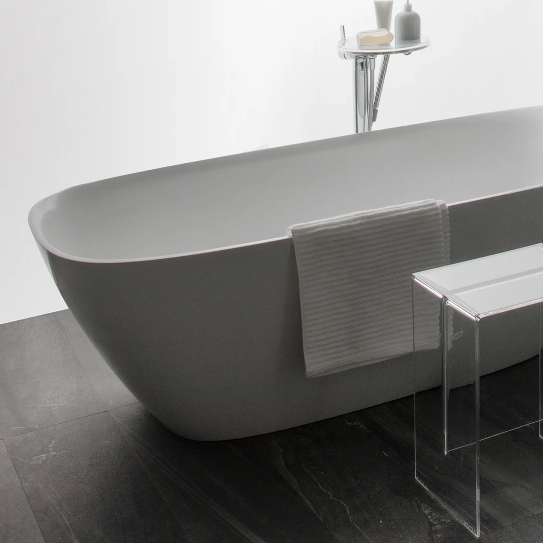LAUFEN INO freistehende Ovalbadewanne 170 x 75 cm