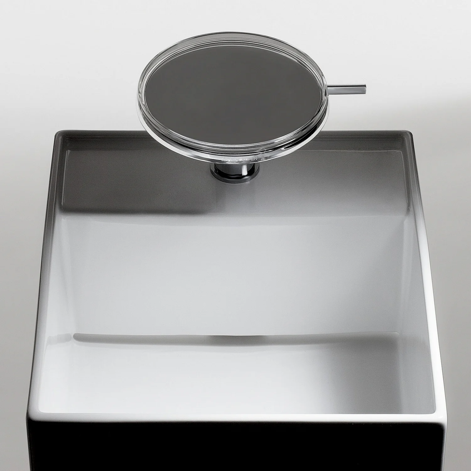 LAUFEN Kartell Einhebel-Waschtischmischer mit Deko-Disc, ohne Ablaufventil Bild 3