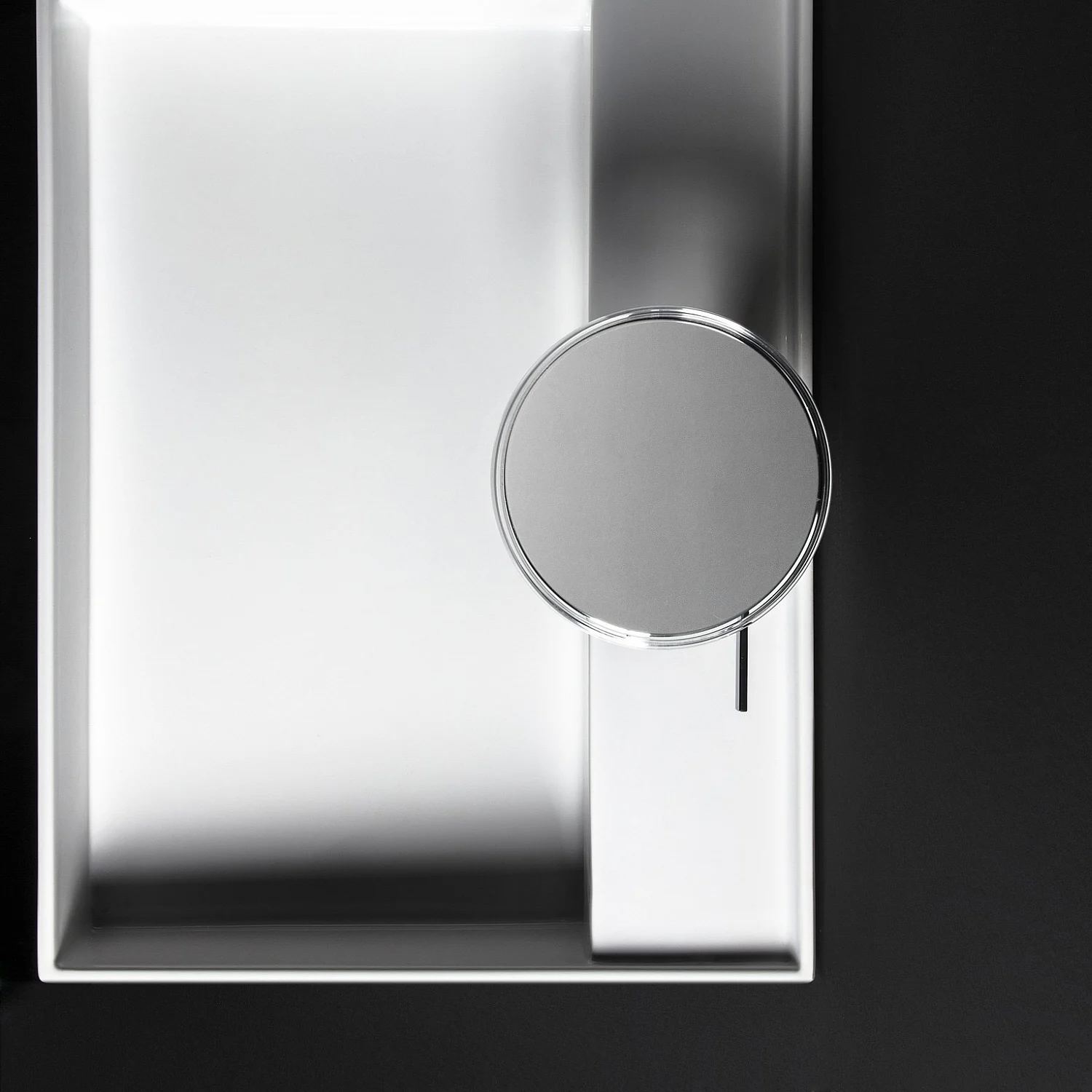 LAUFEN Kartell Einhebel-Waschtischmischer mit Deko-Disc, ohne Ablaufventil Bild 7