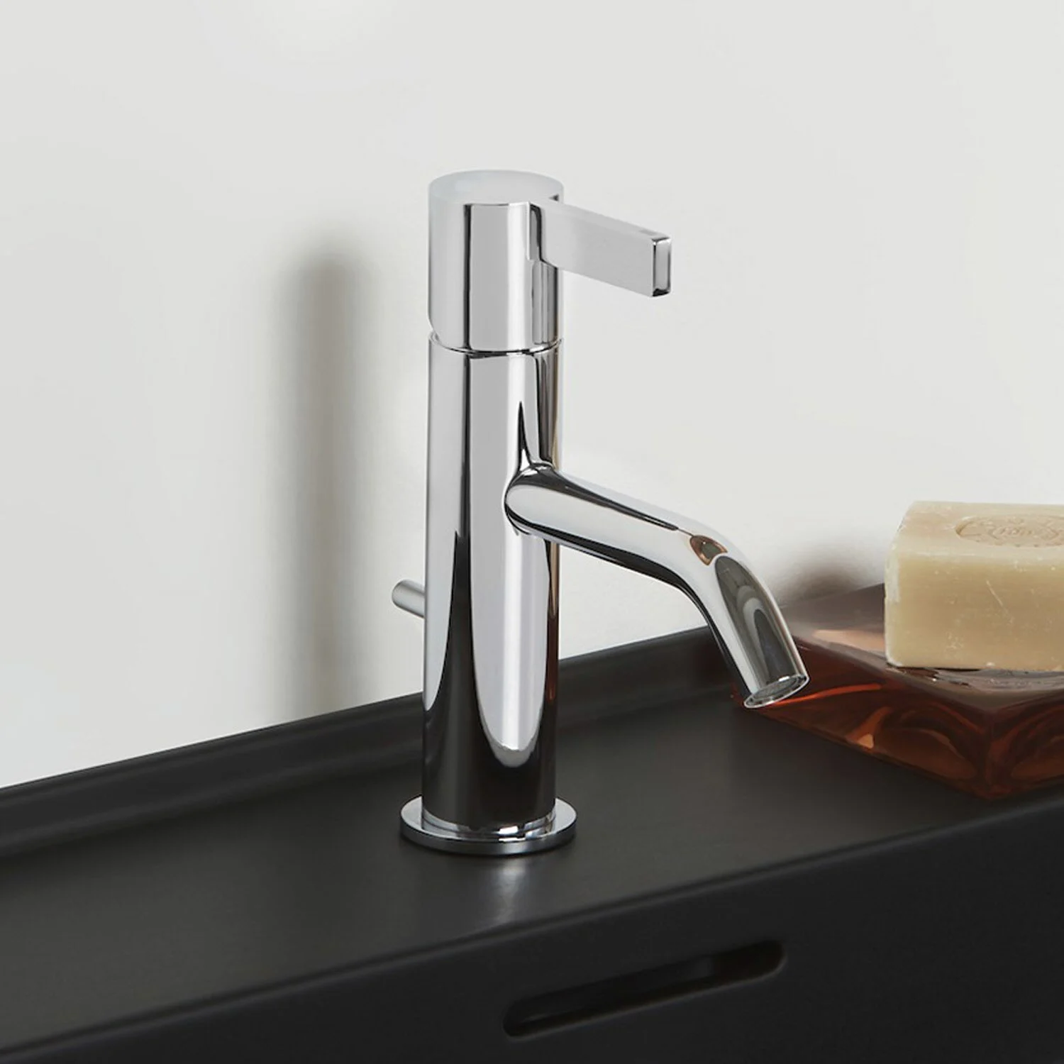 LAUFEN Kartell Einhand-Waschtischmischer mit Ablaufventil Bild 2